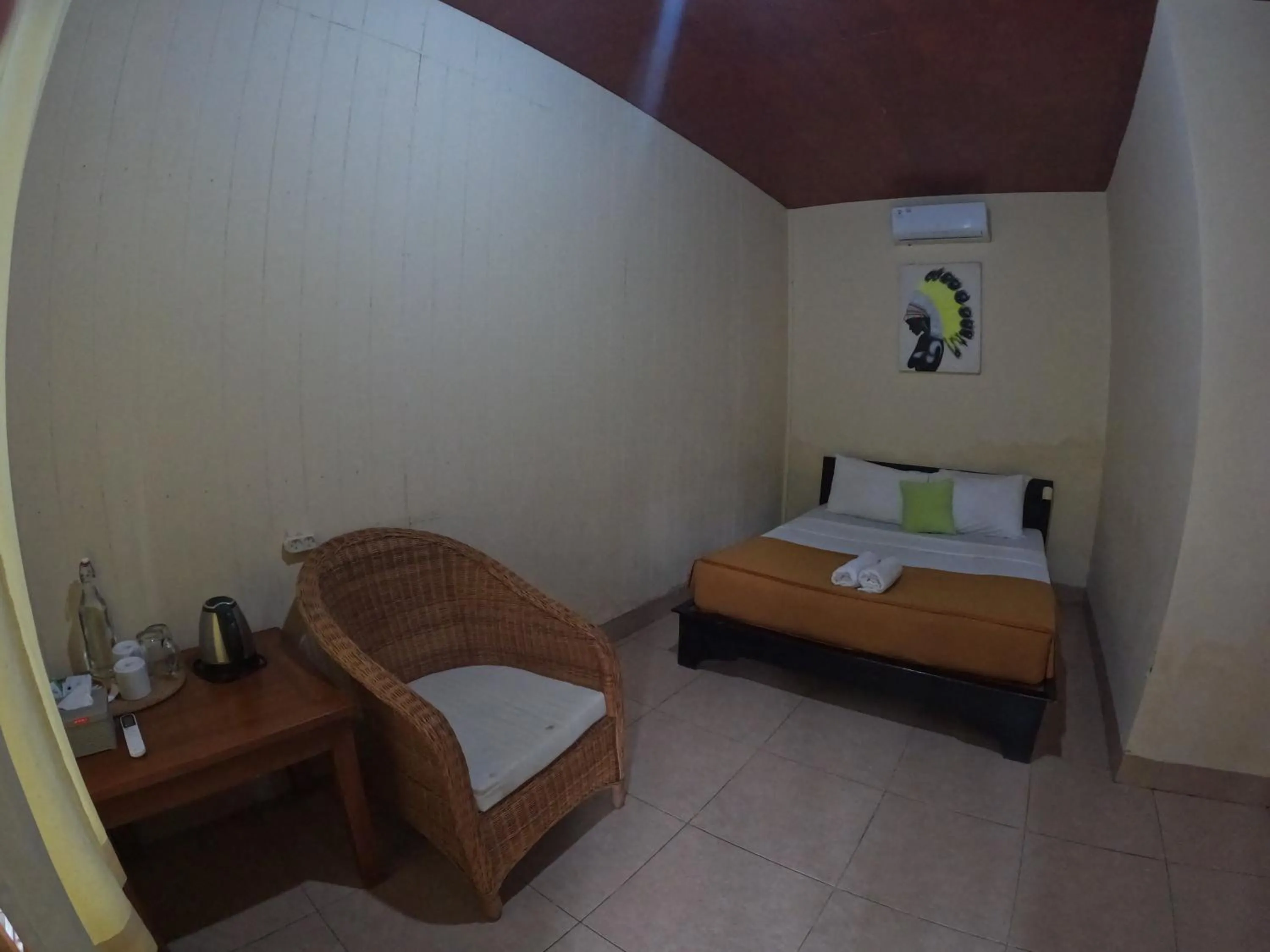 Bedroom, Bed in Balenta Bungalow Gili Trawangan