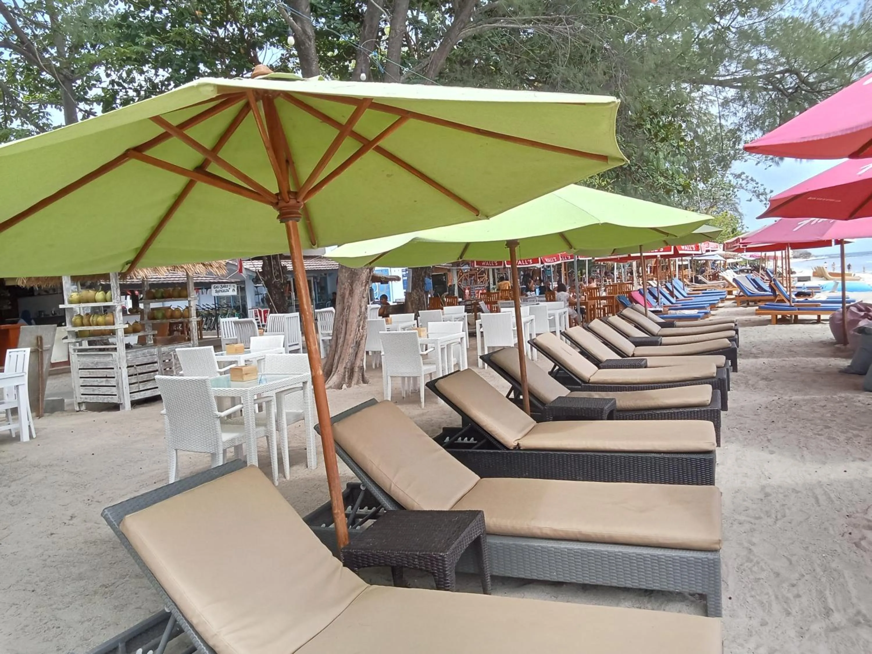 Beach in Balenta Bungalow Gili Trawangan