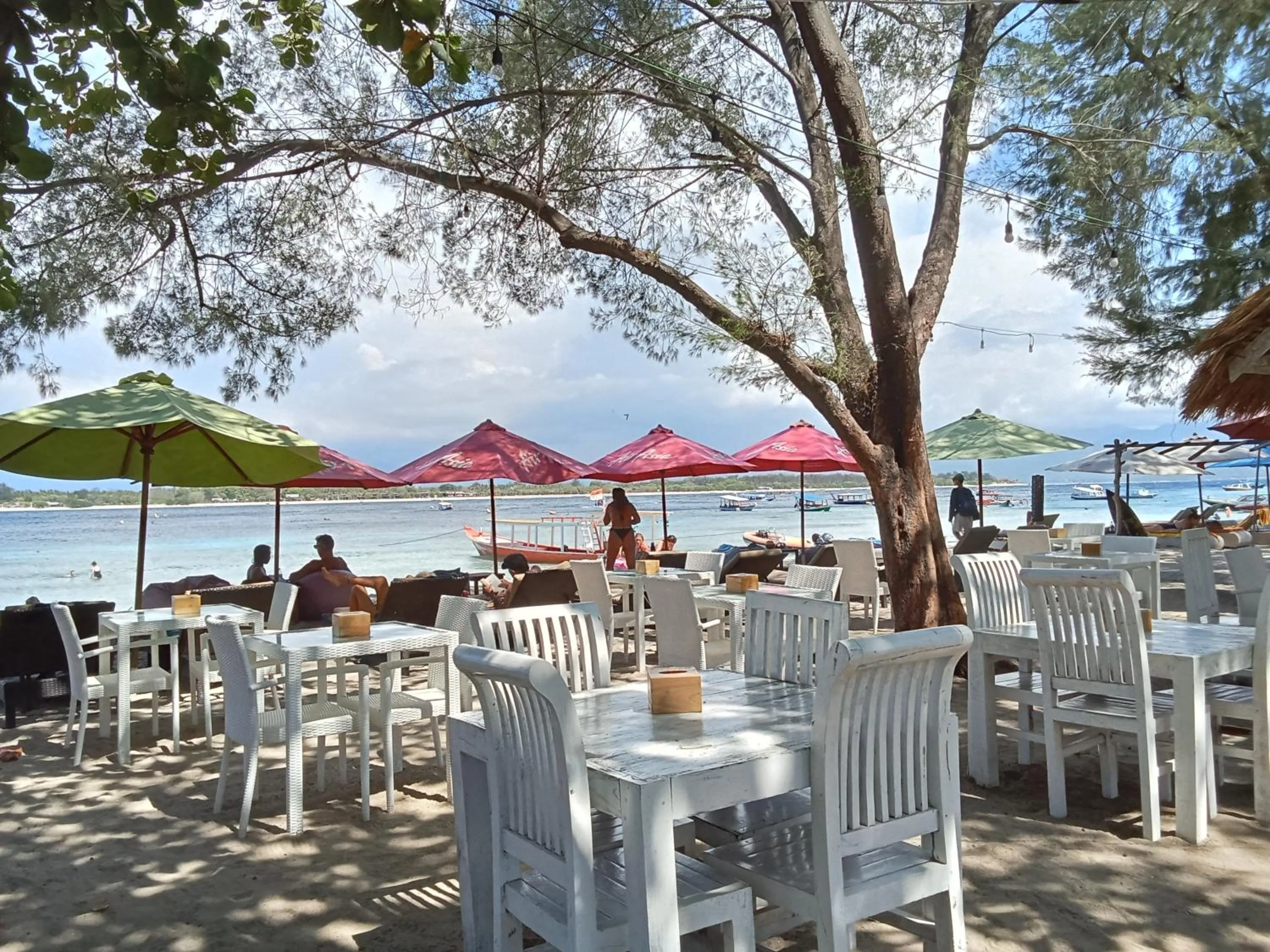 Restaurant/places to eat in Balenta Bungalow Gili Trawangan