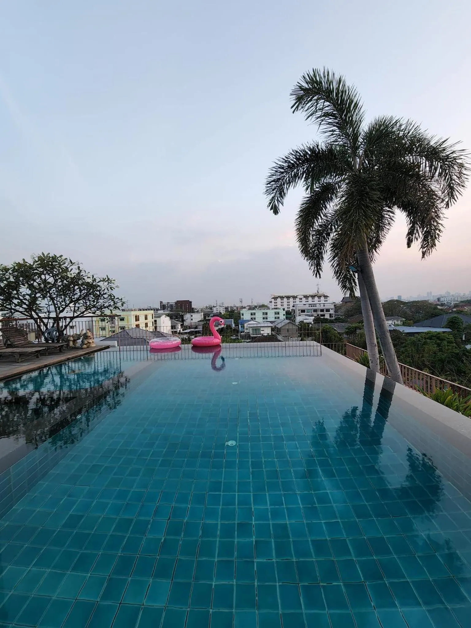 Pool view in Bansabai Hostelling International