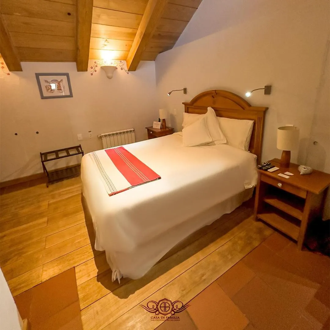 Bed in Hotel Casa de Familia de San Cristobal