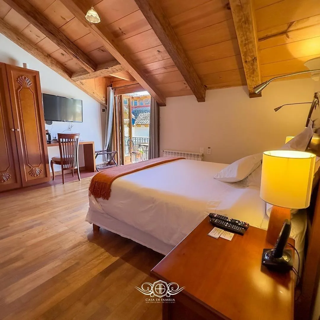 TV and multimedia, Bed in Hotel Casa de Familia de San Cristobal