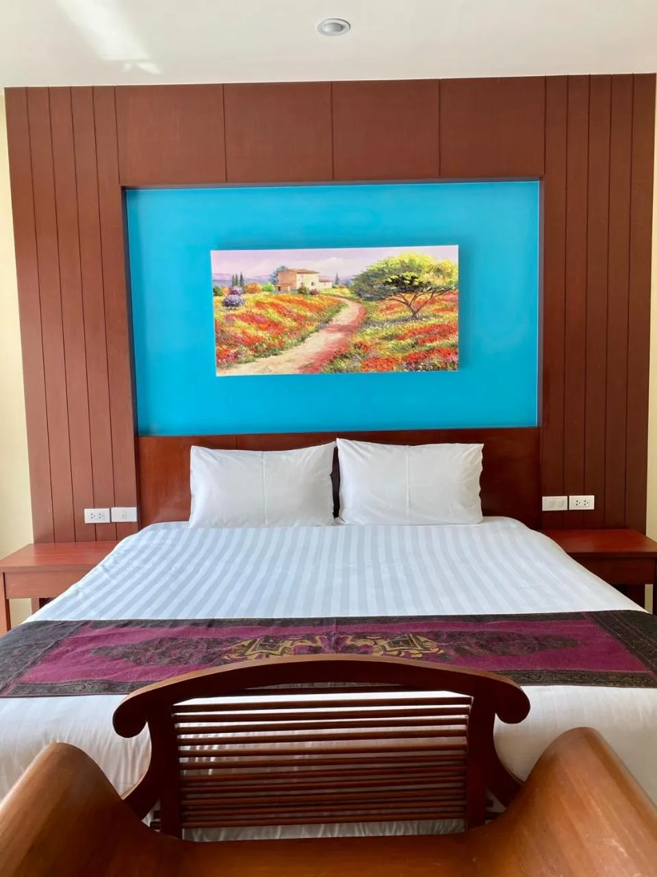 Bedroom, Bed in Baan Sudarat Hotel