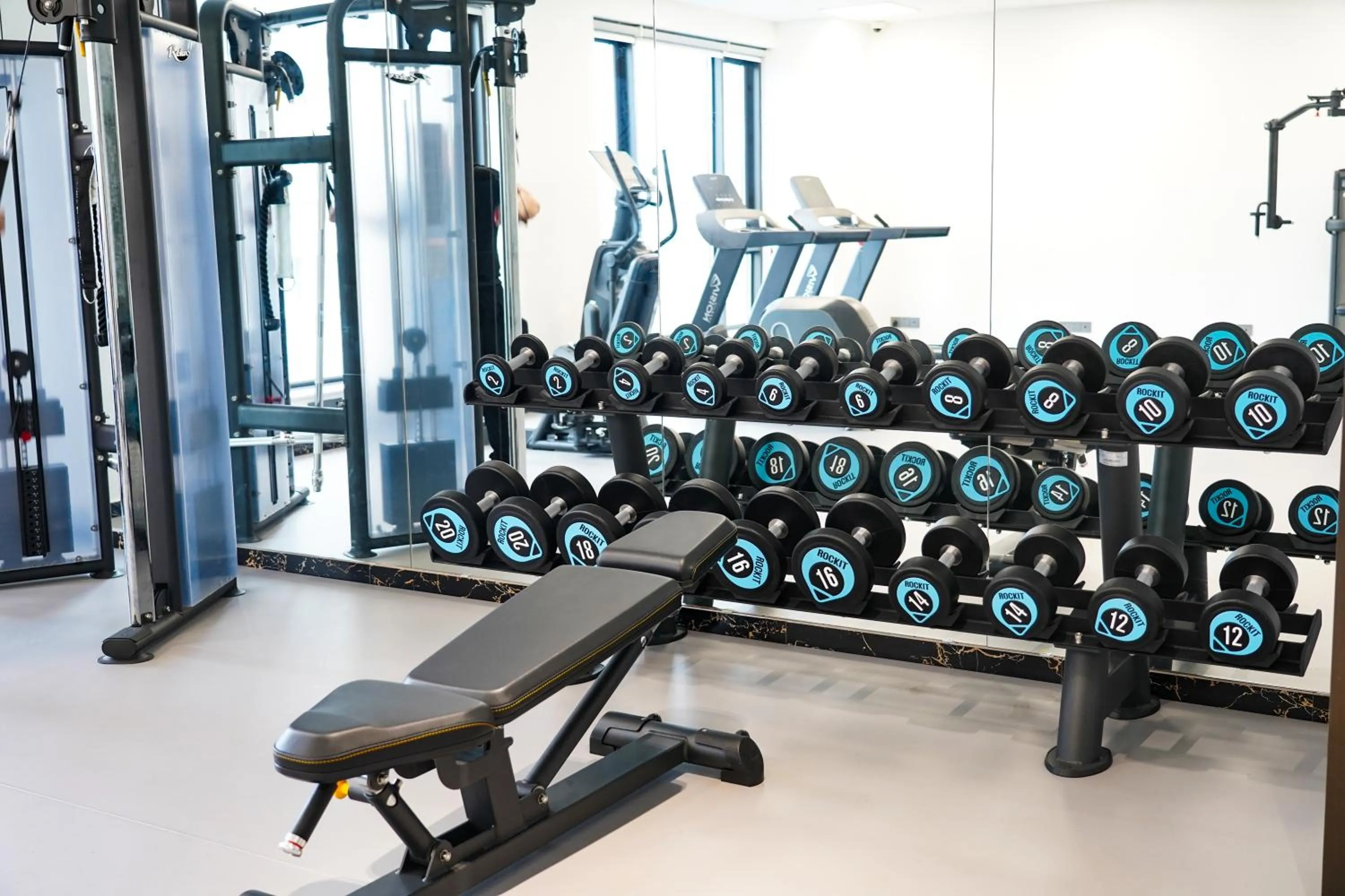 Fitness centre/facilities in Kingdom Hotel
