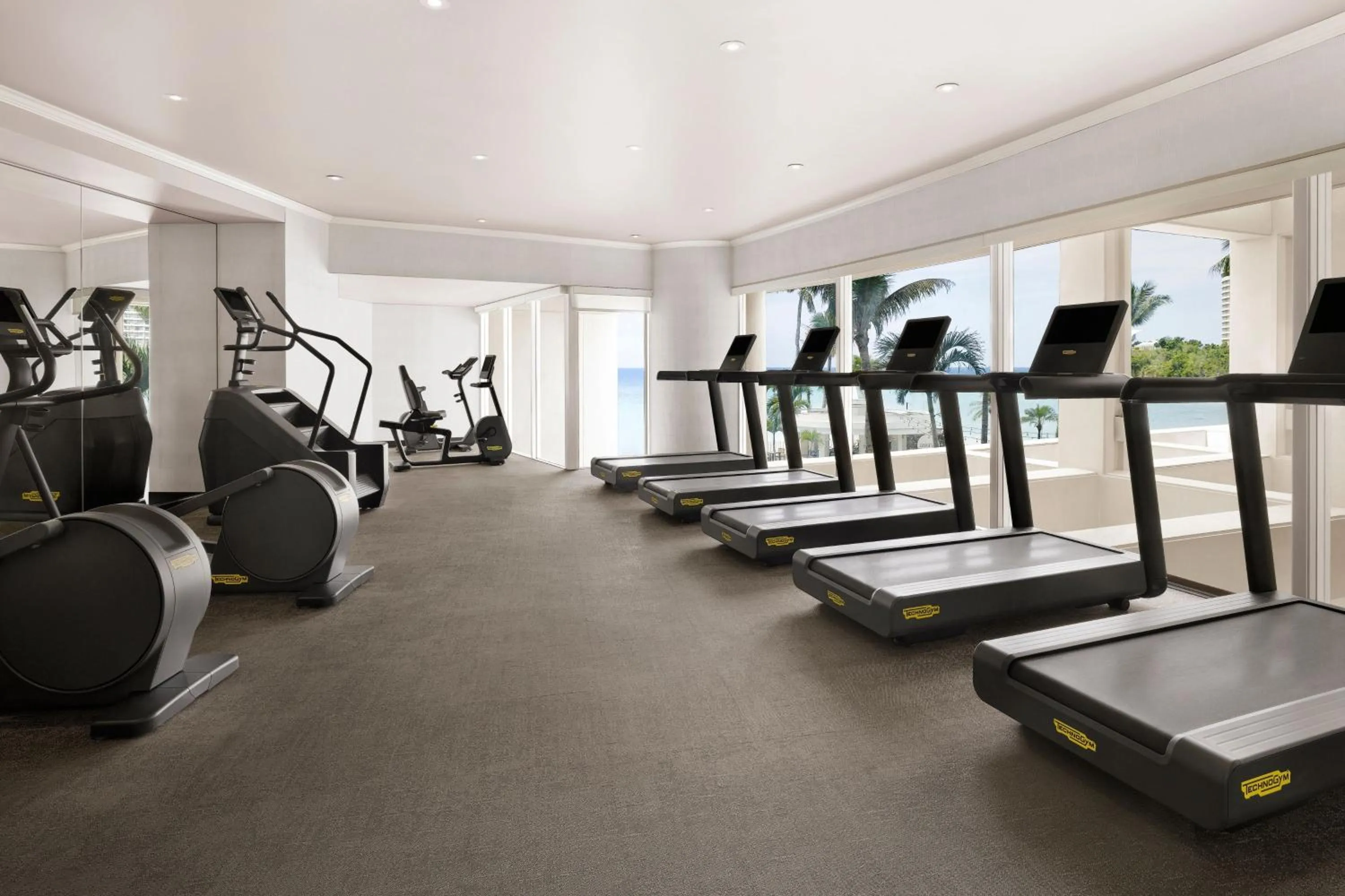 Fitness centre/facilities in The Westin Resort Guam