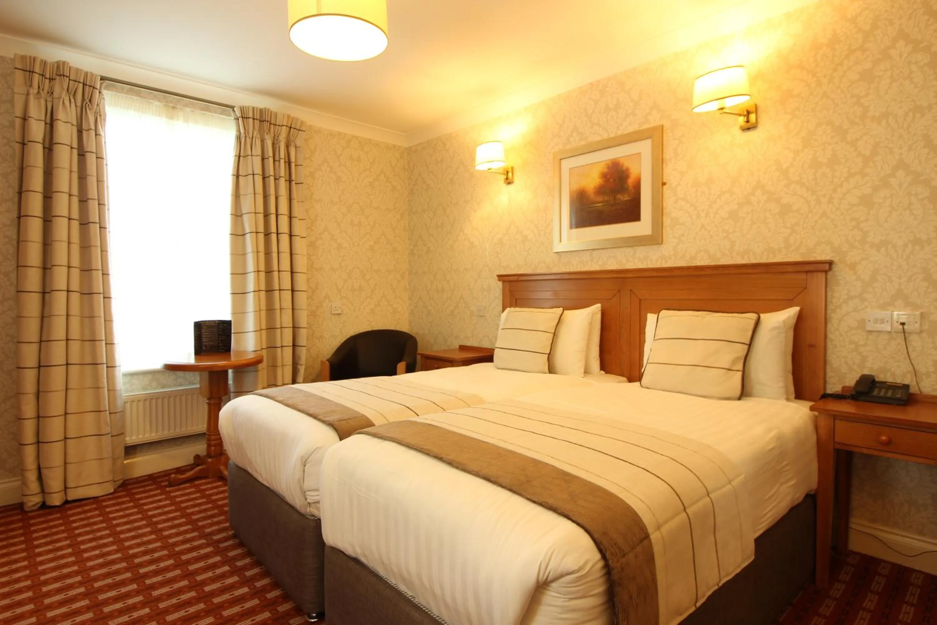 Photo of the whole room, Bed in Castle Hotel