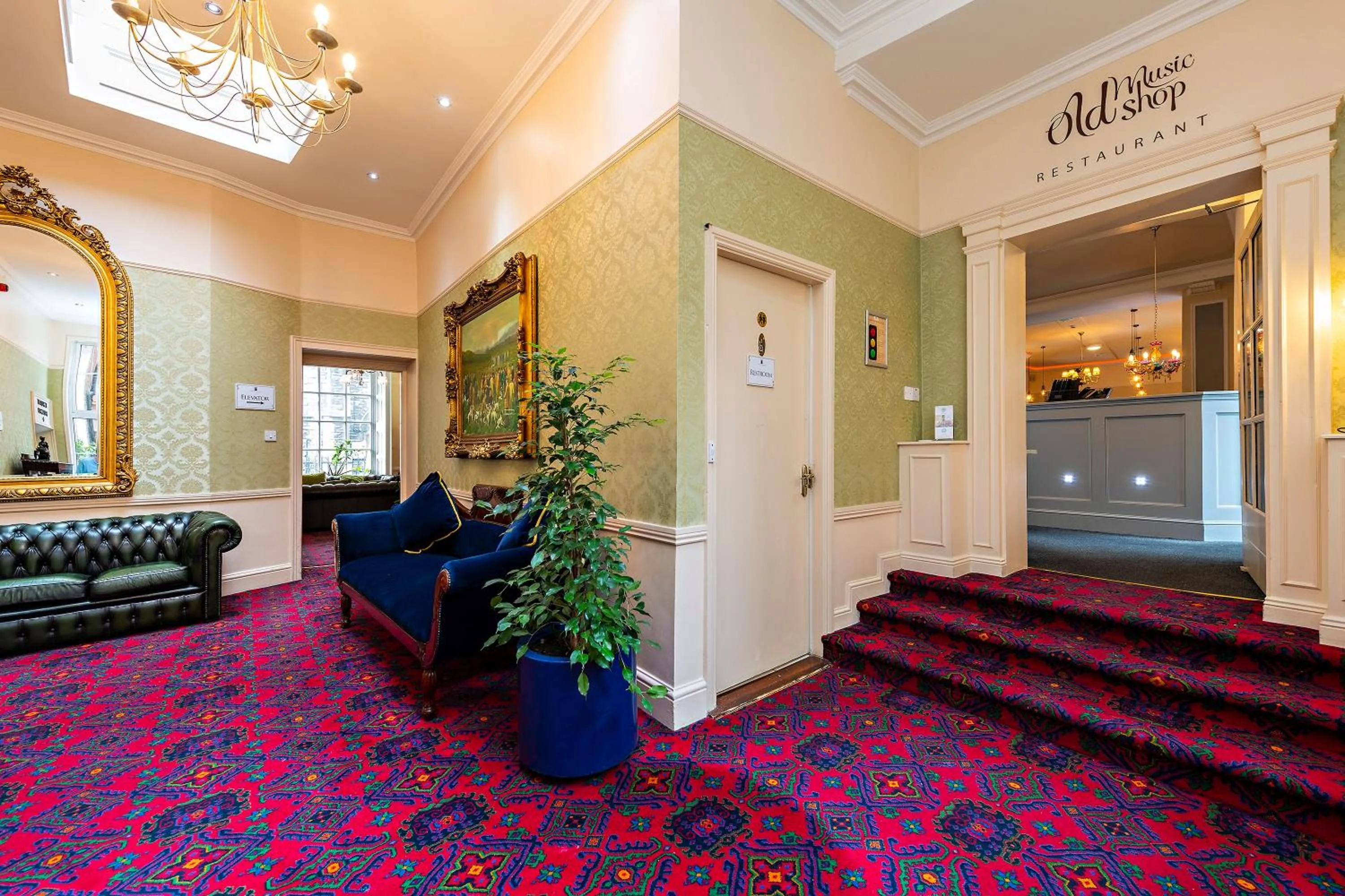 Lobby or reception in Castle Hotel