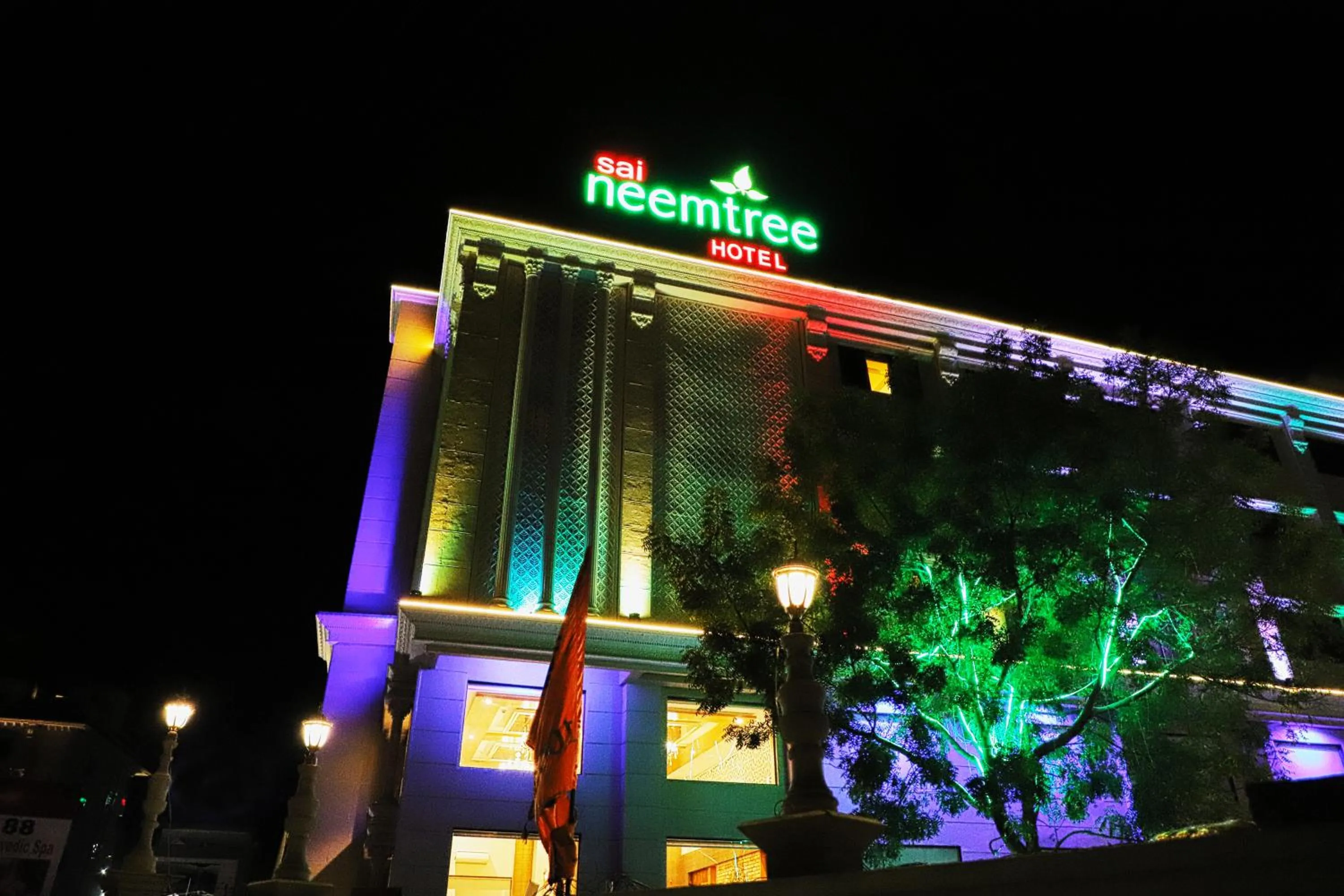 Facade/entrance in Sai Neem Tree Hotel
