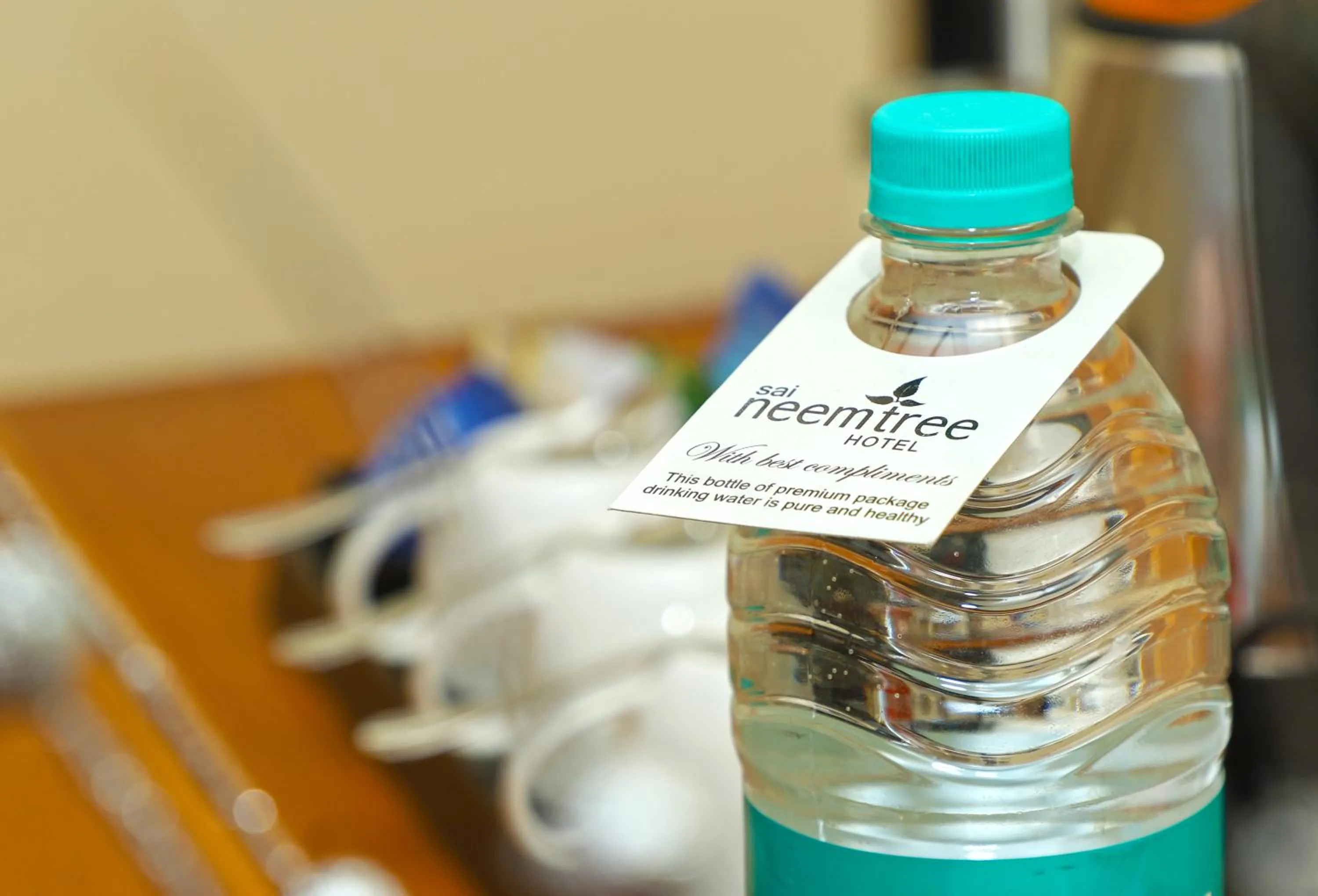 Text overlay in Sai Neem Tree Hotel