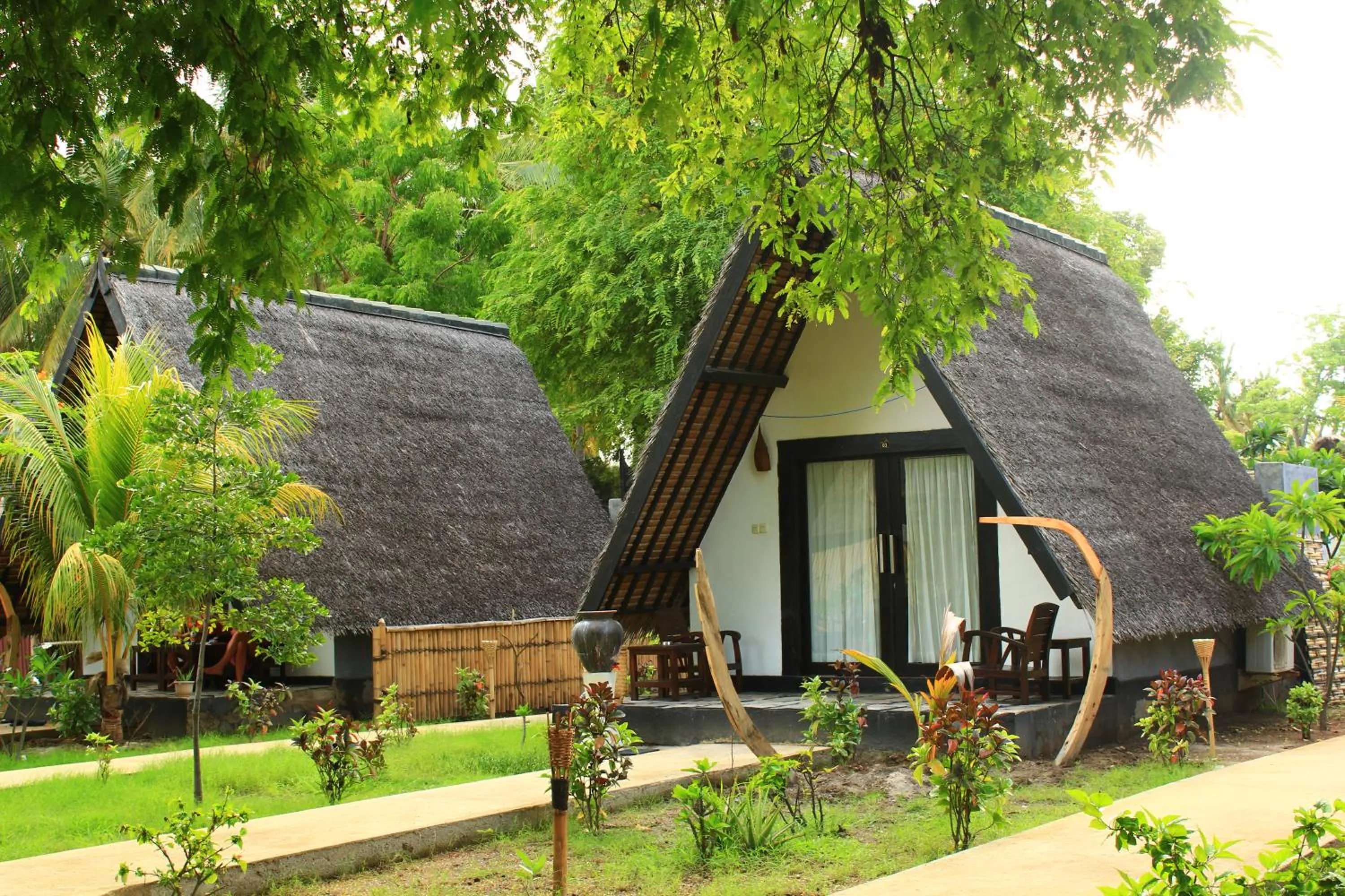 Facade/entrance in Kaluku Gili Resort