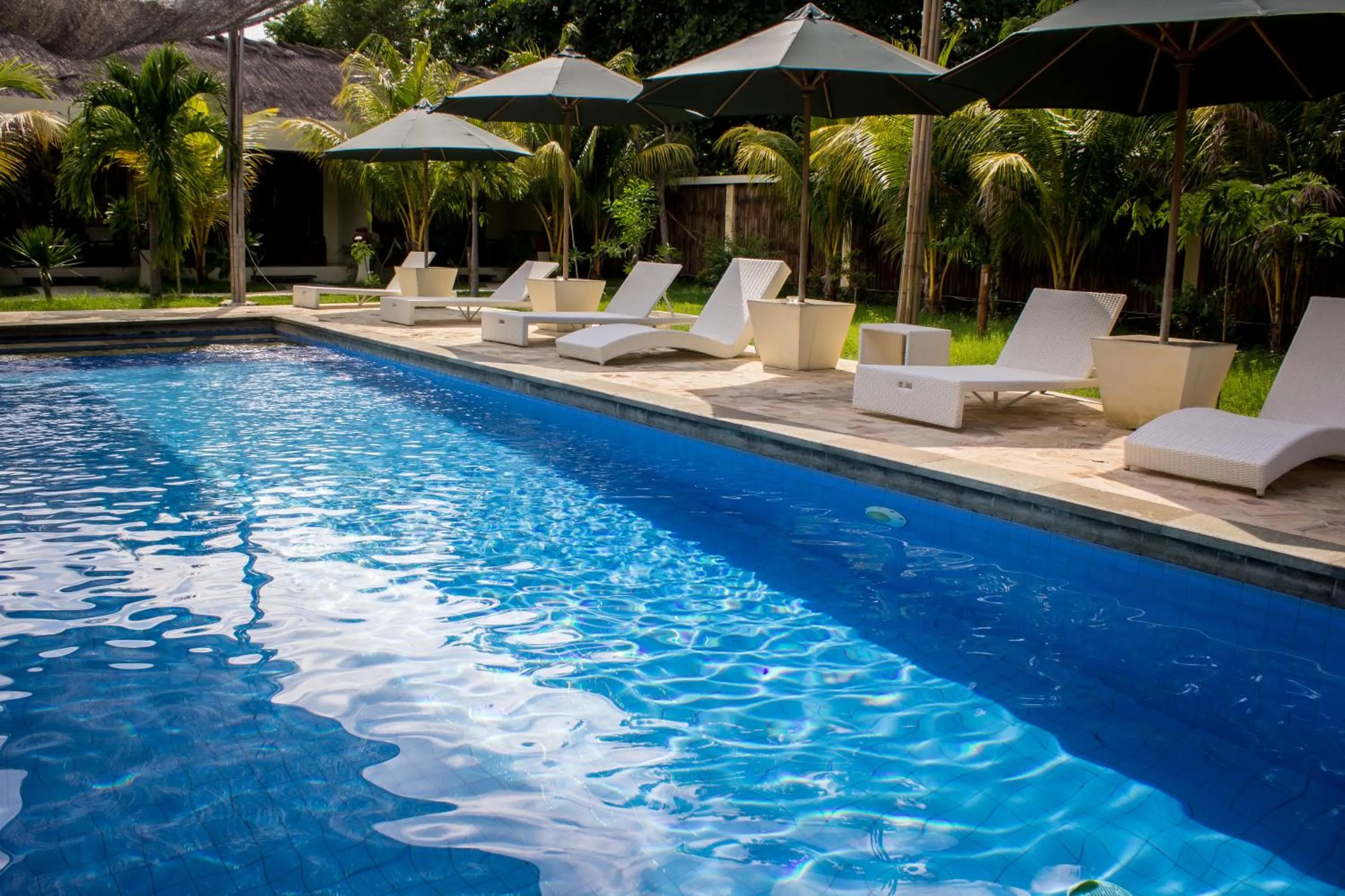 Swimming pool in Kaluku Gili Resort