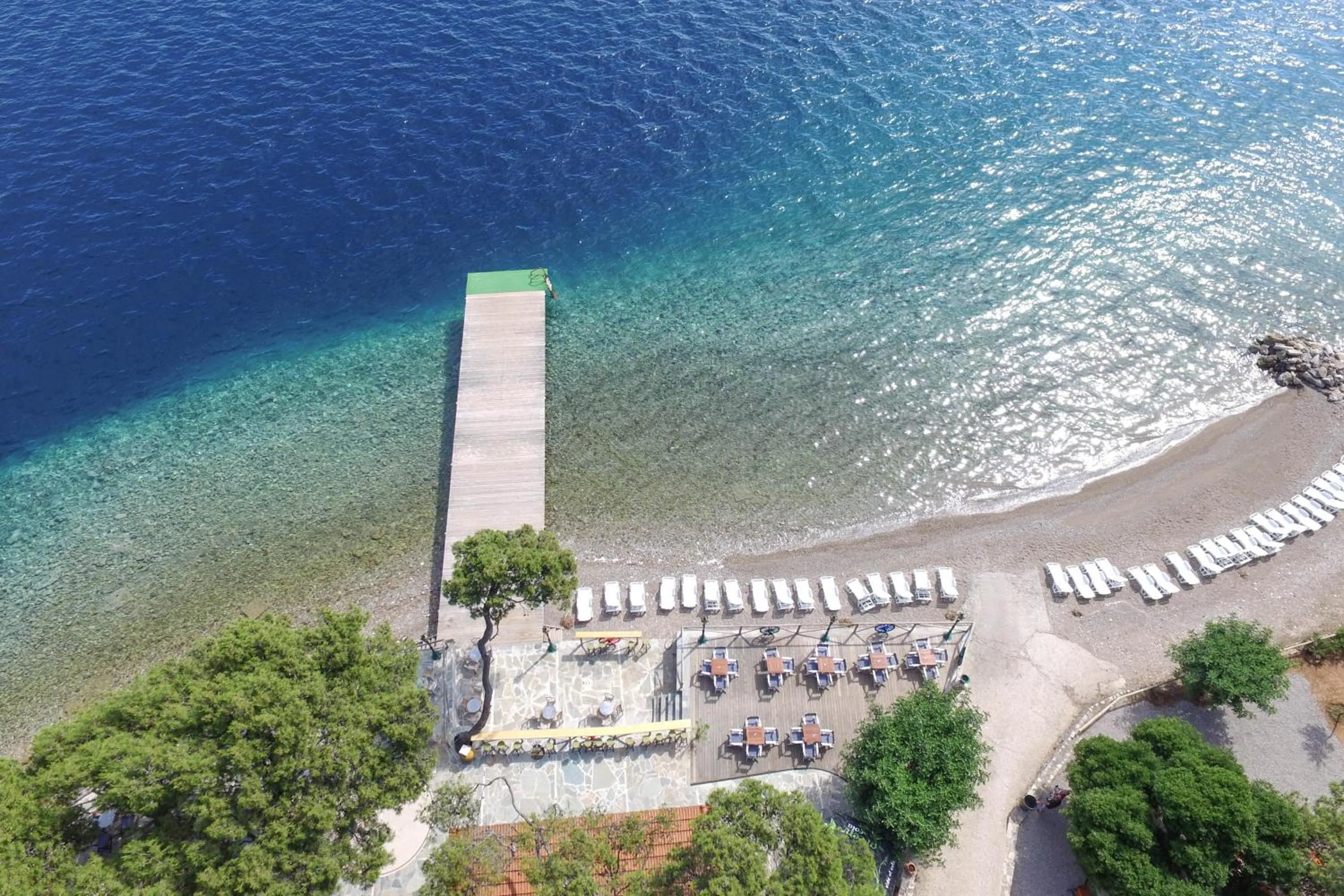 Beach in Tsolis Village