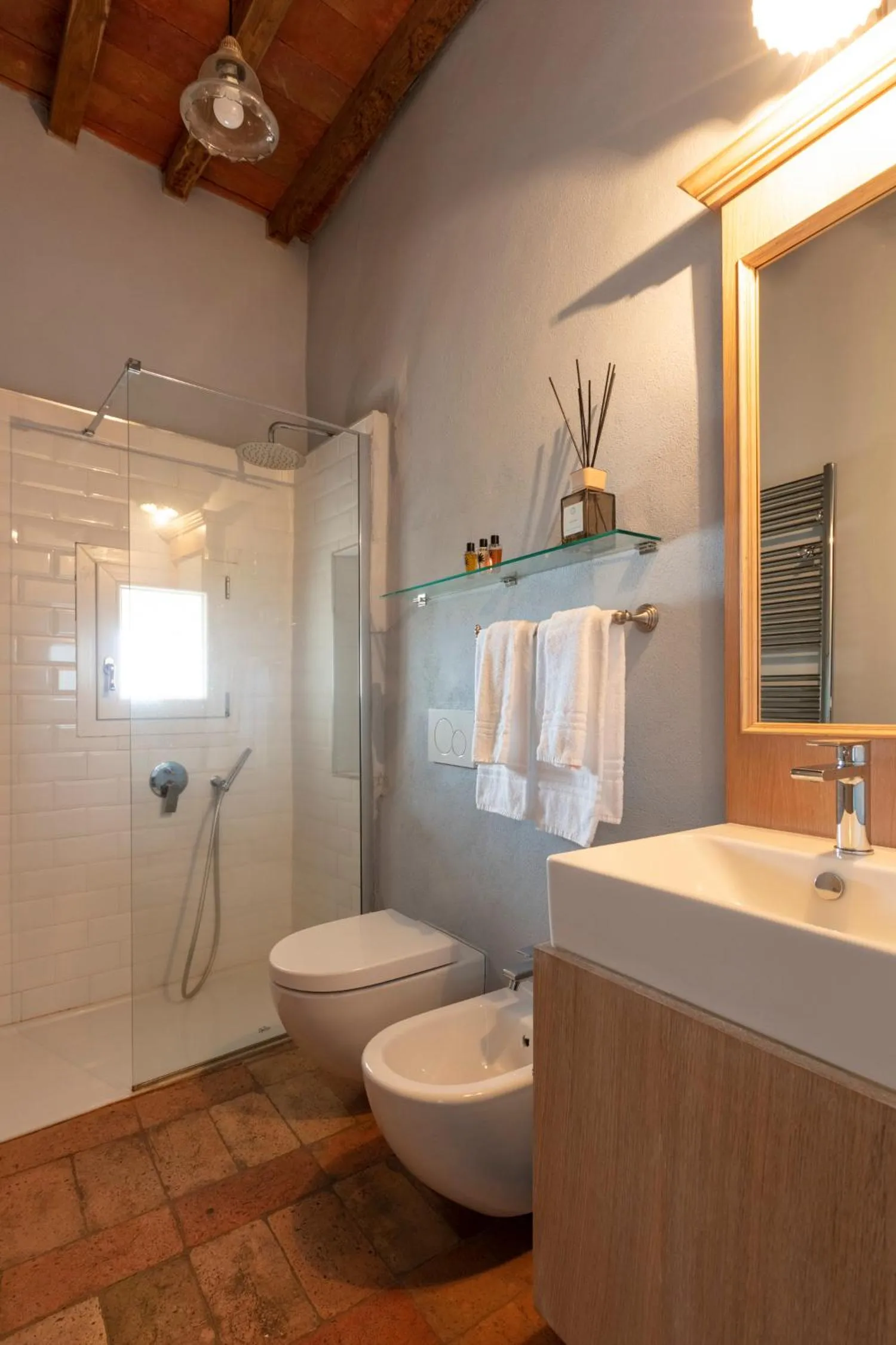 Bathroom in Tuscany View Montalcino