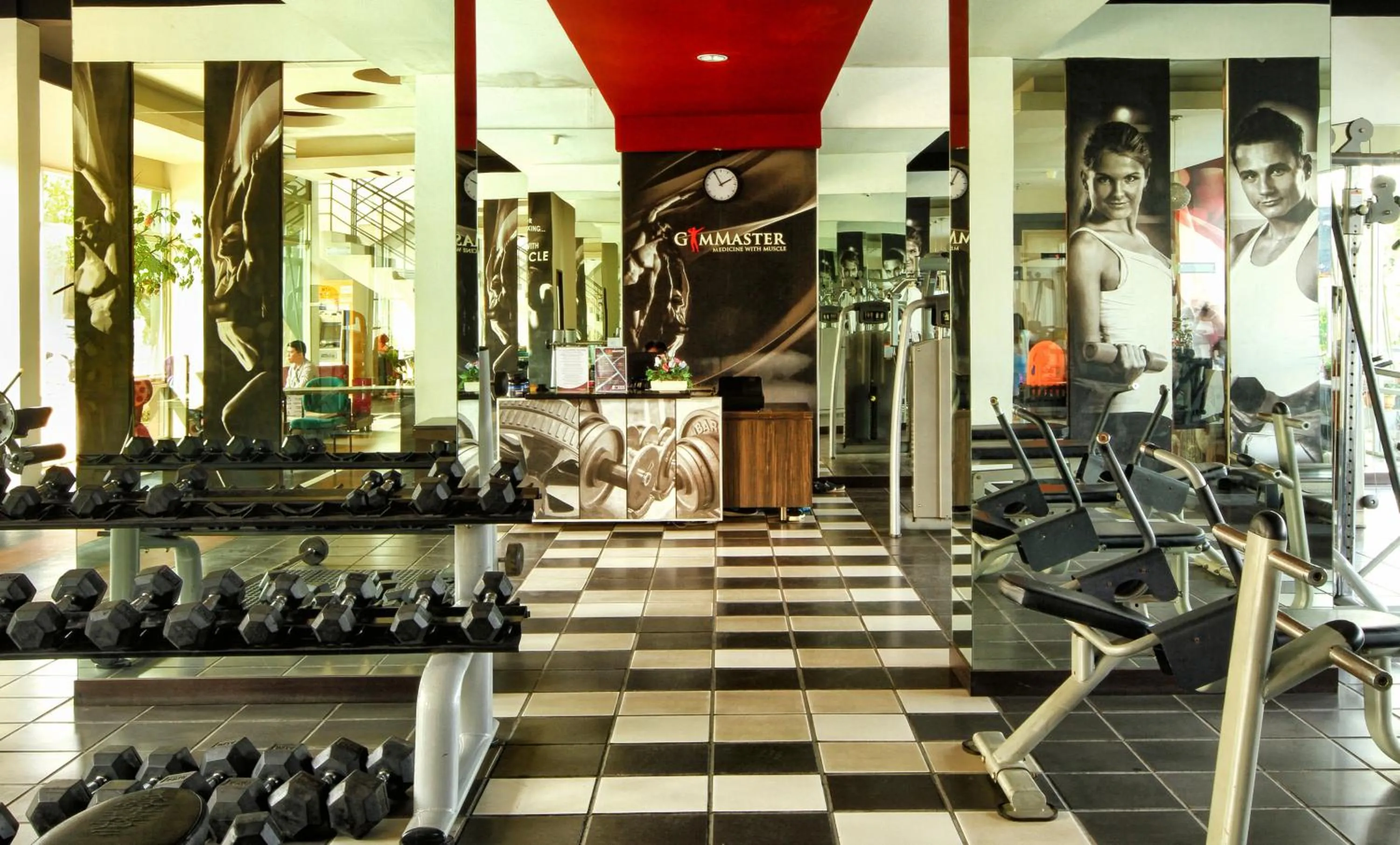 Fitness centre/facilities in Valore Hotel