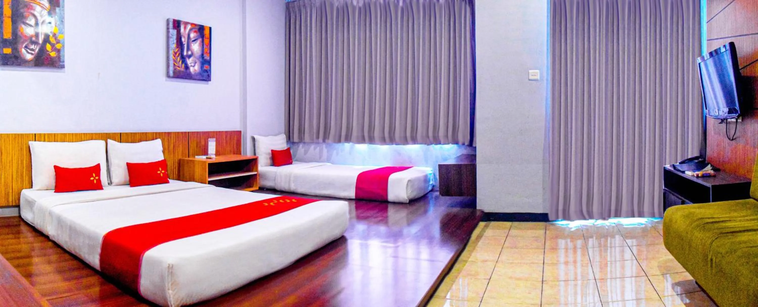 Bed in Valore Hotel