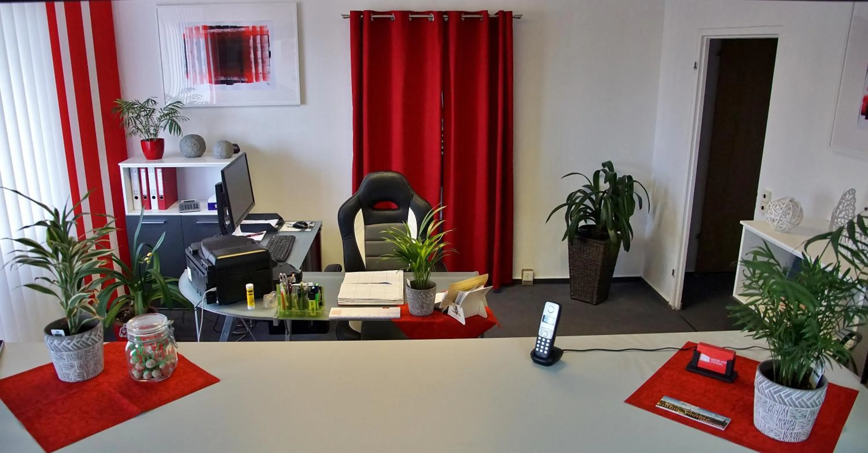 Lobby or reception in Hanse-Hotel Stendal