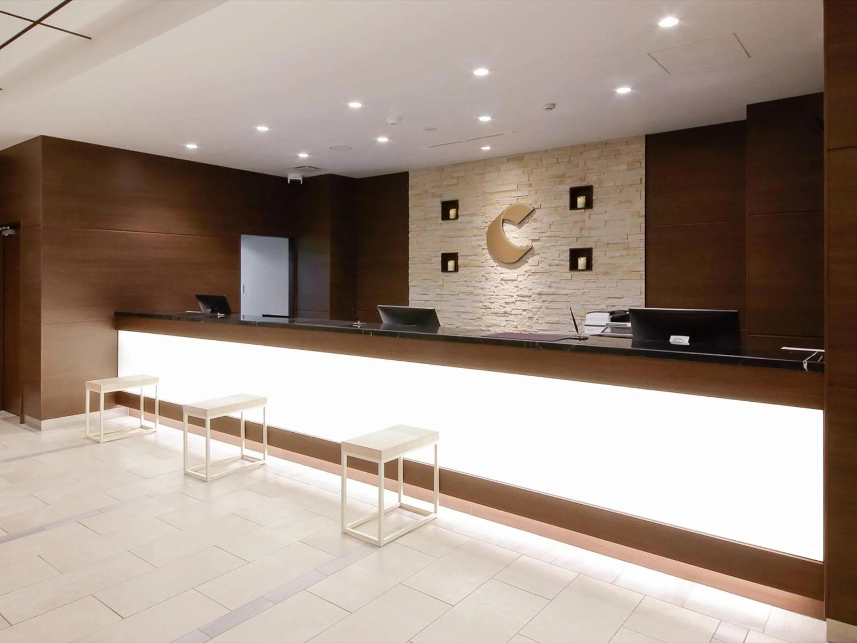 Lobby or reception in Comfort Hotel Miyazaki