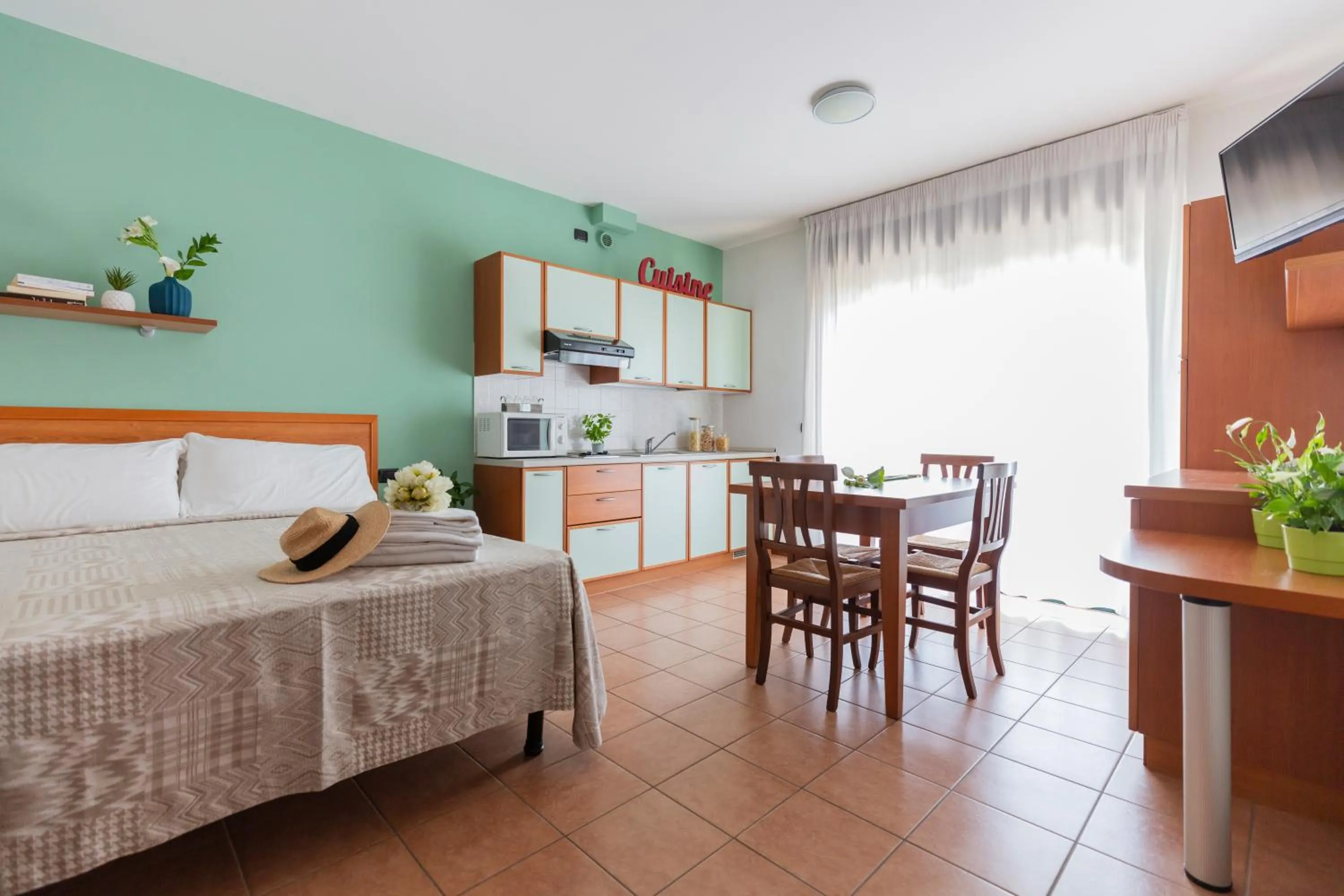 Bed in Nettuno Residence Hotel