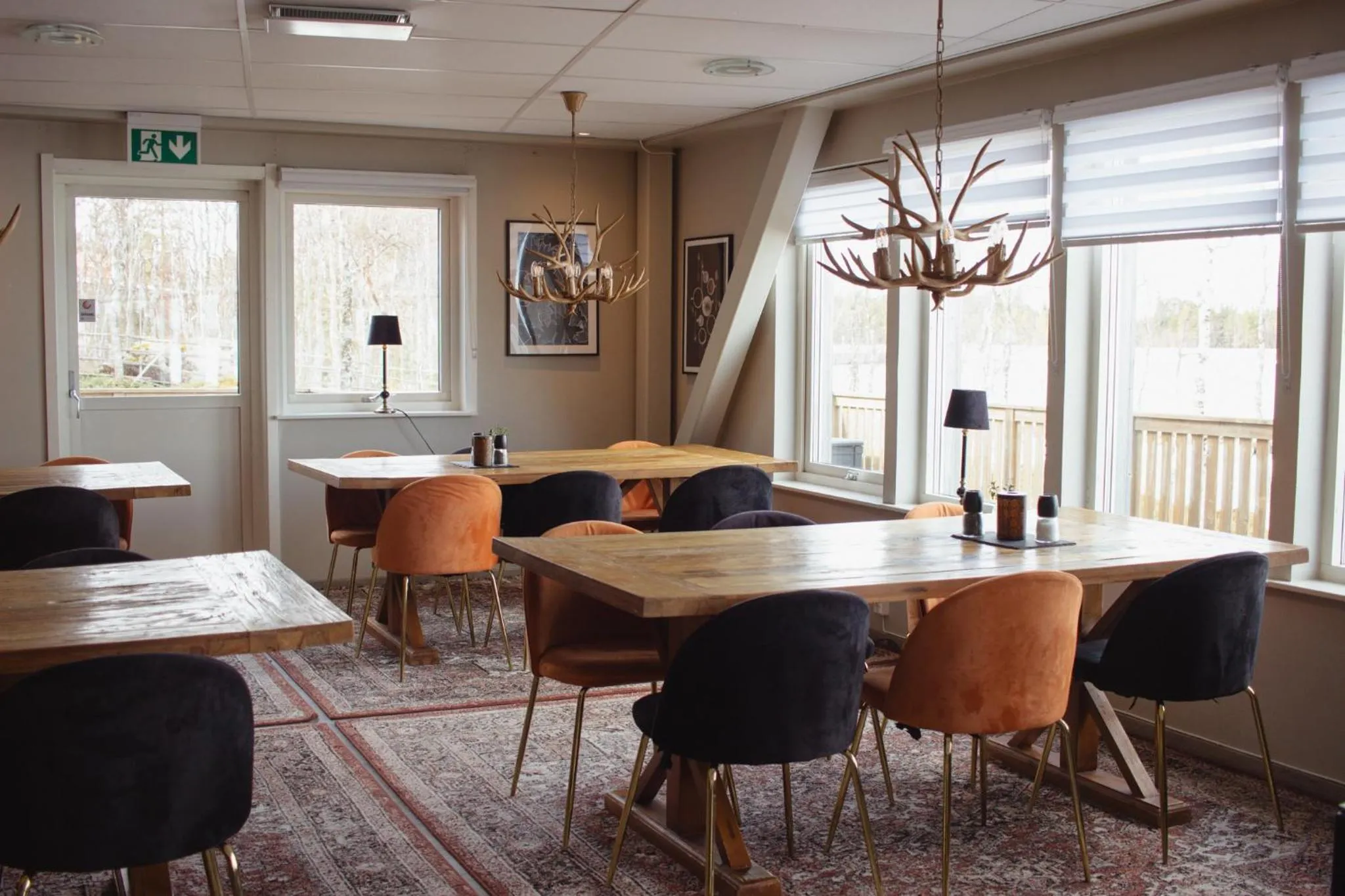 Restaurant/places to eat in Hornavan Hotell