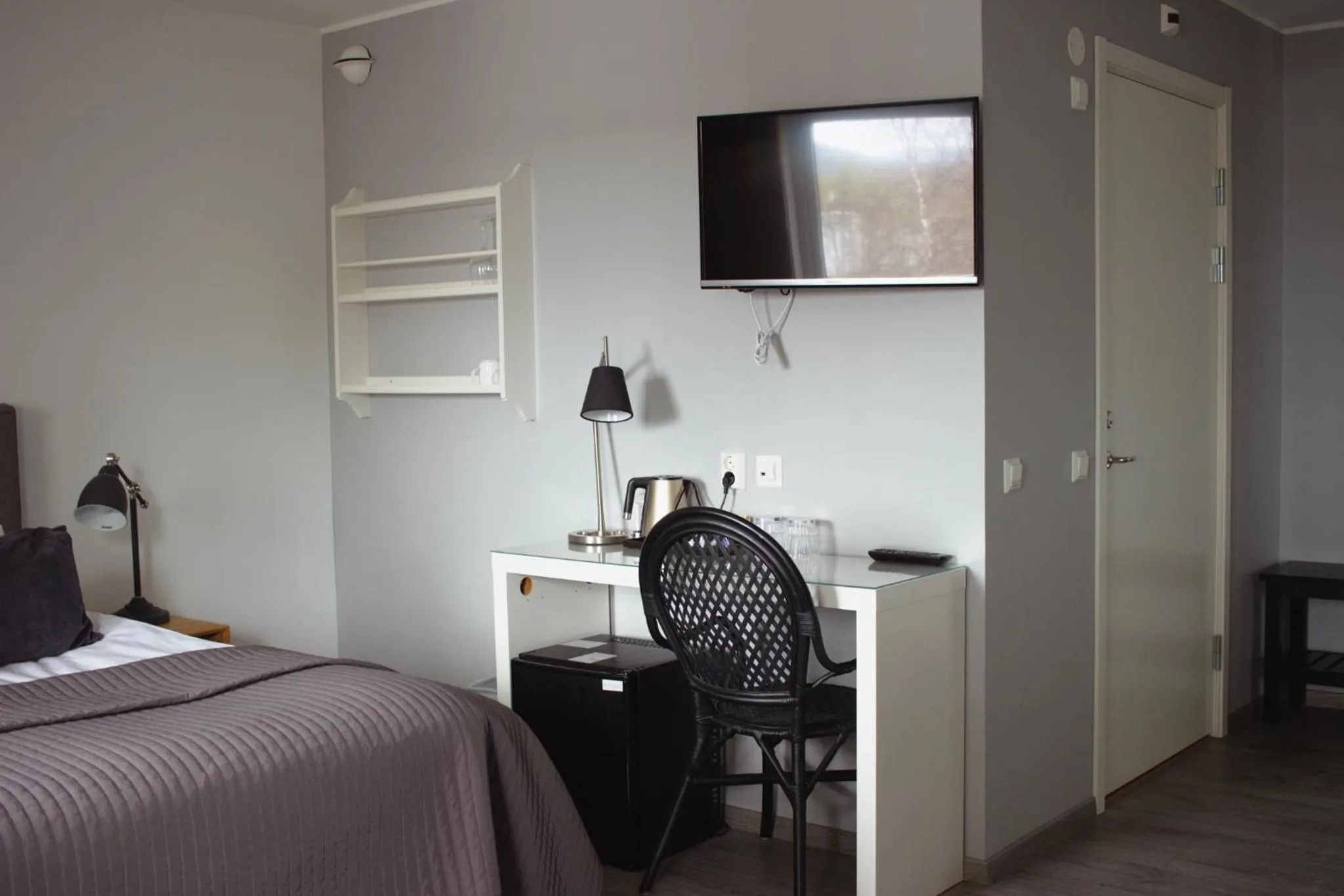 Bed in Hornavan Hotell