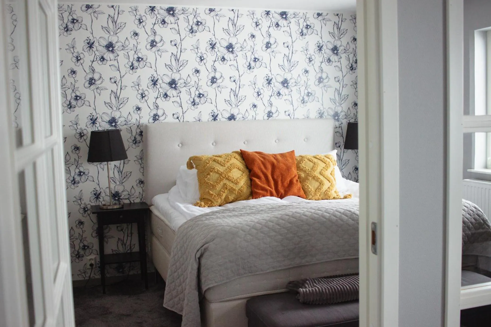 Bed in Hornavan Hotell