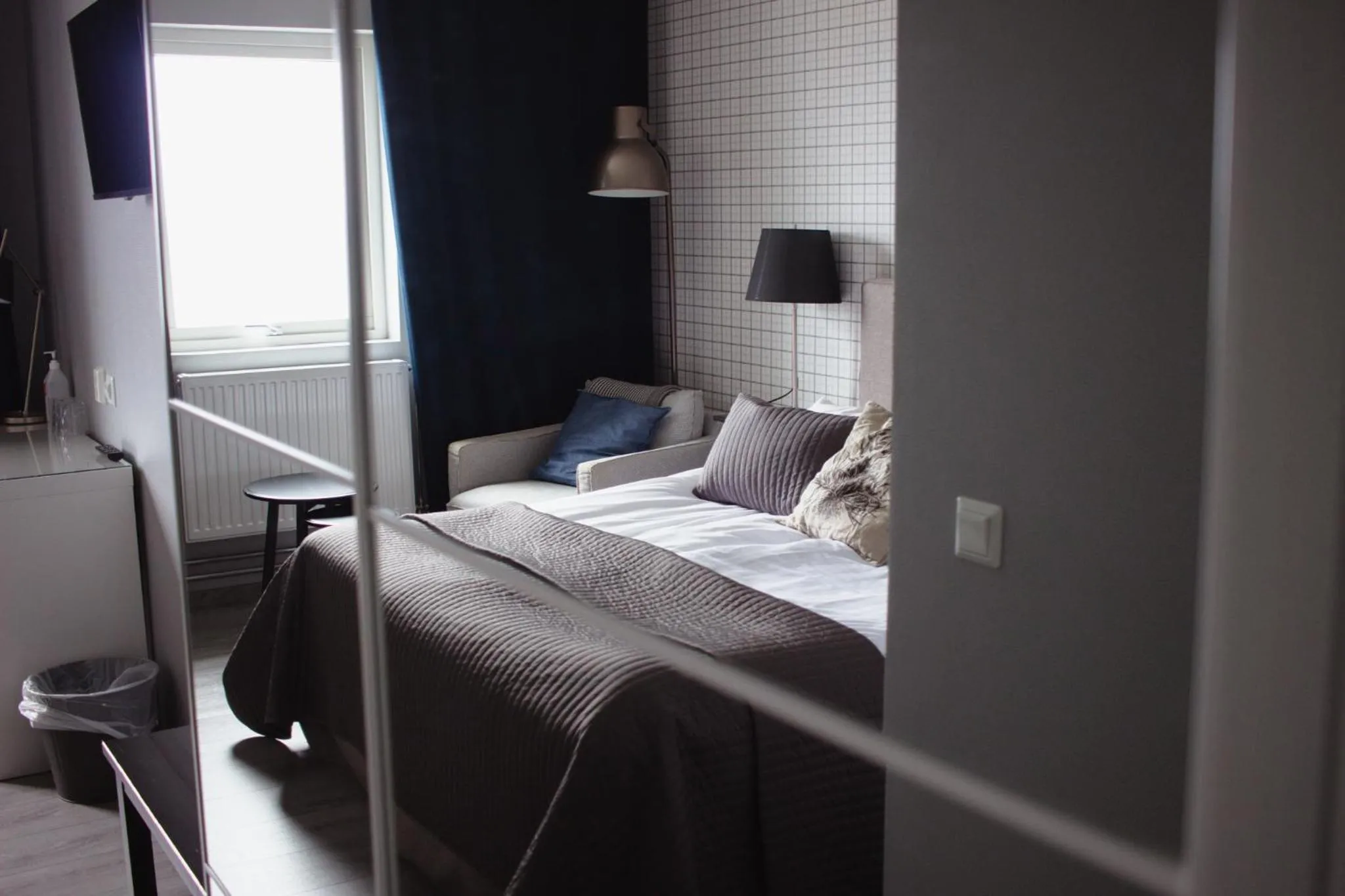 Bed in Hornavan Hotell