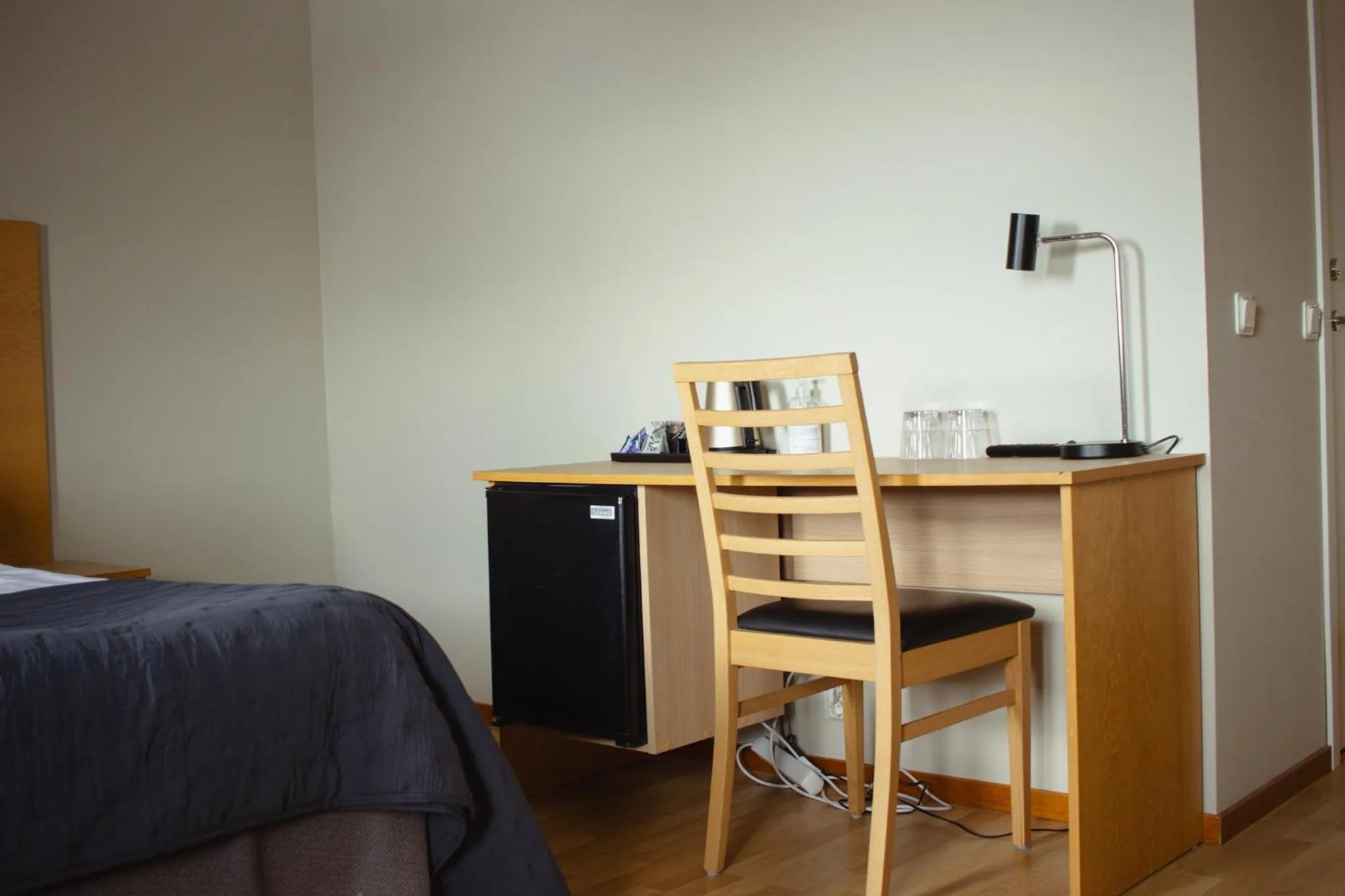 Bed in Hornavan Hotell