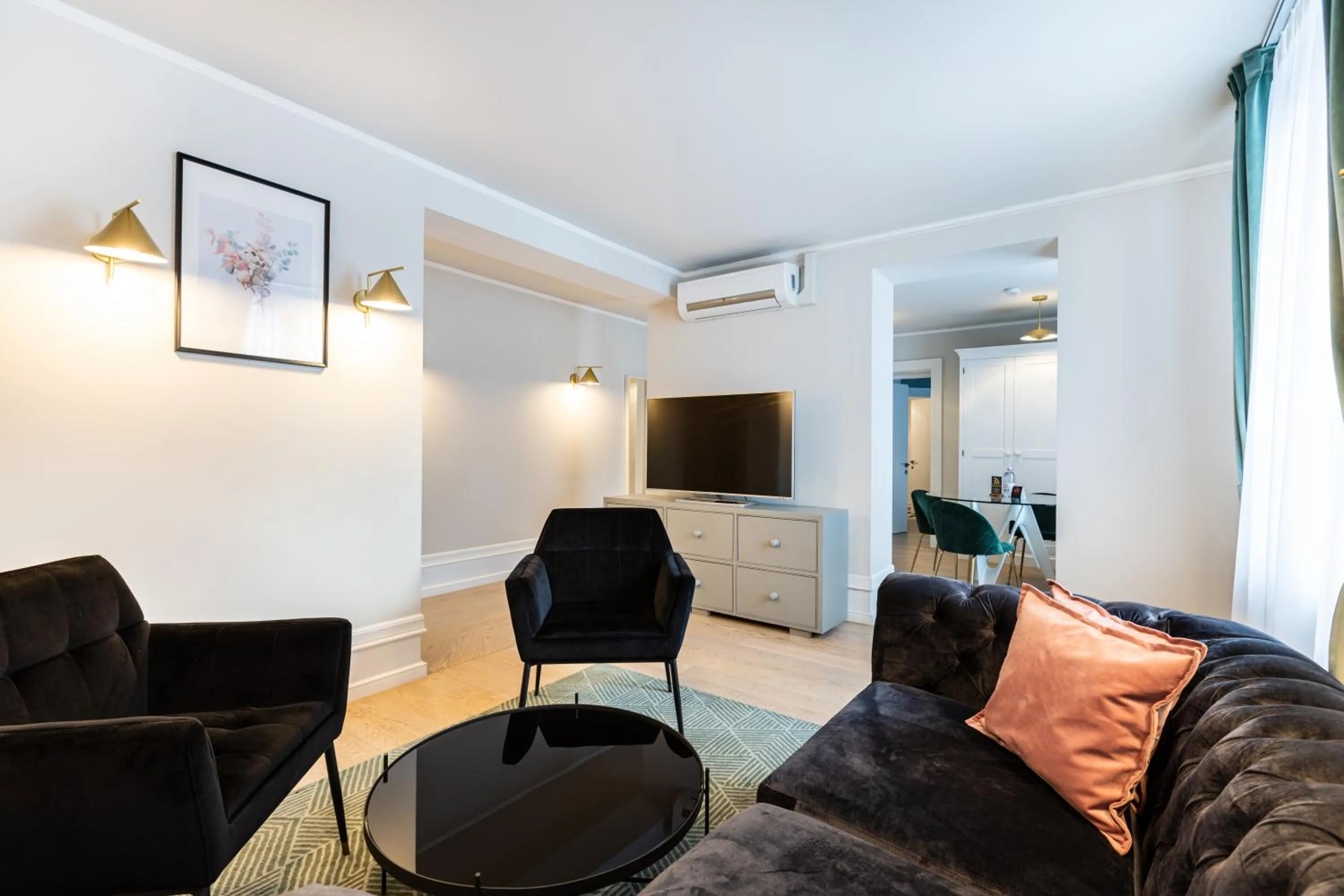 Living room in Matisse Bucharest Old Town