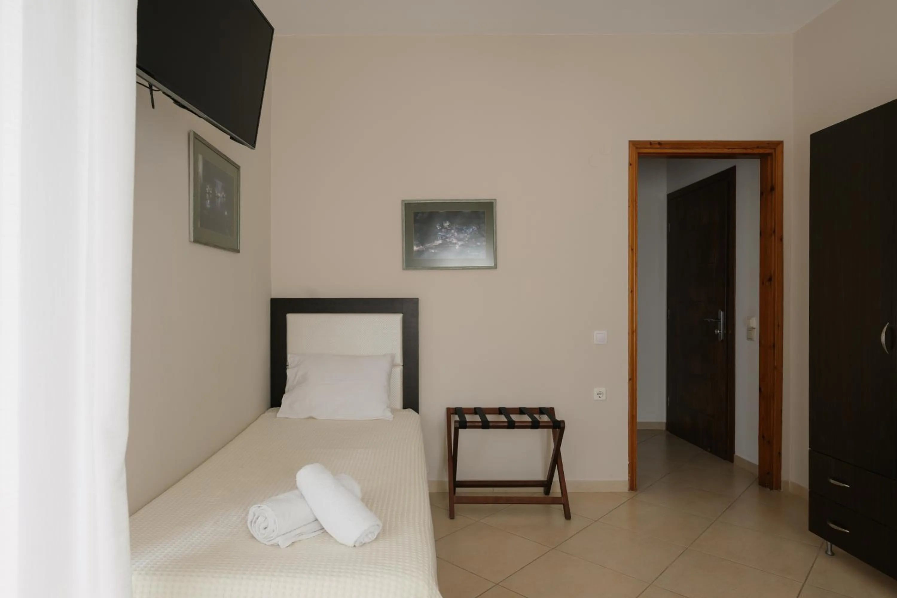 Bed in Villa Apollo
