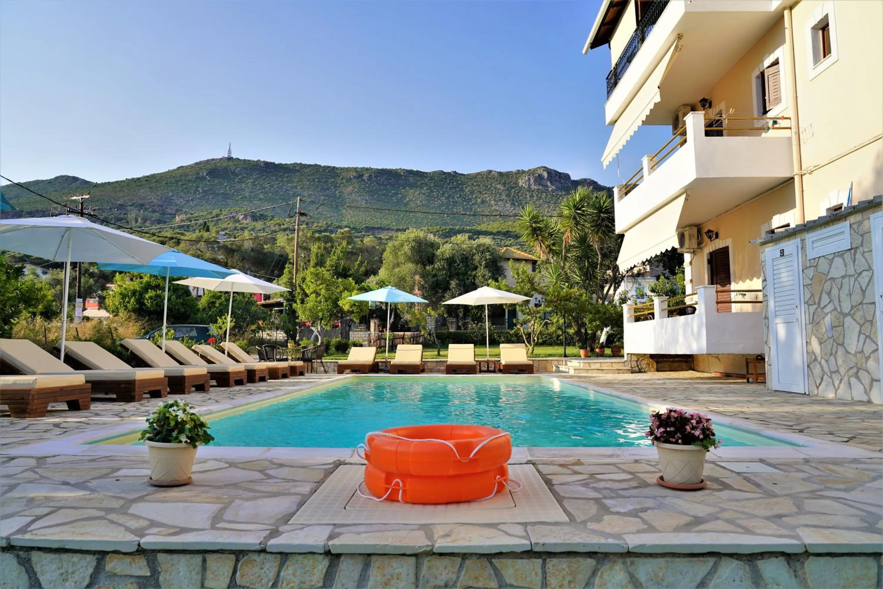 Swimming pool in Villa Apollo