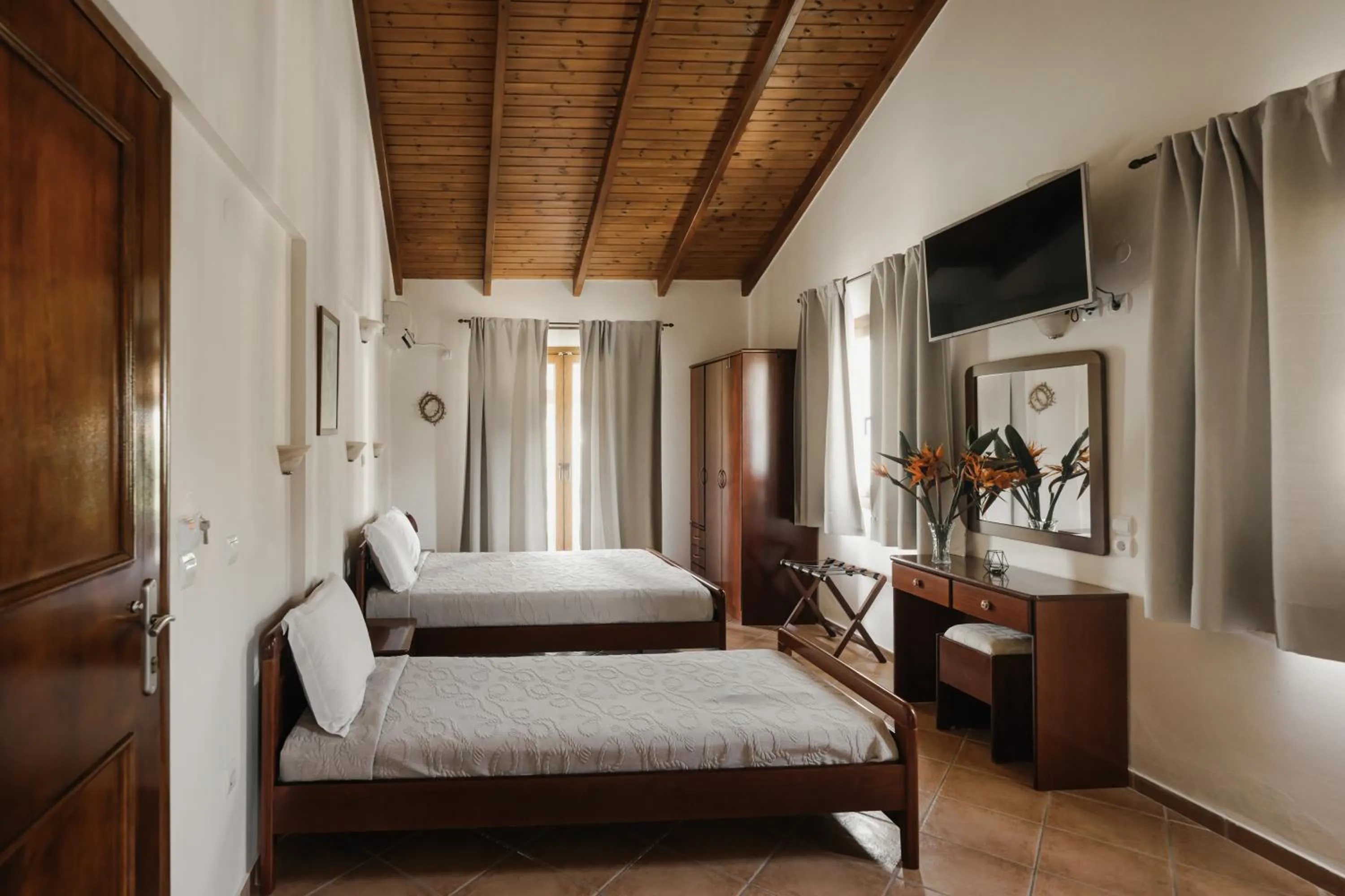 Bed in Villa Apollo