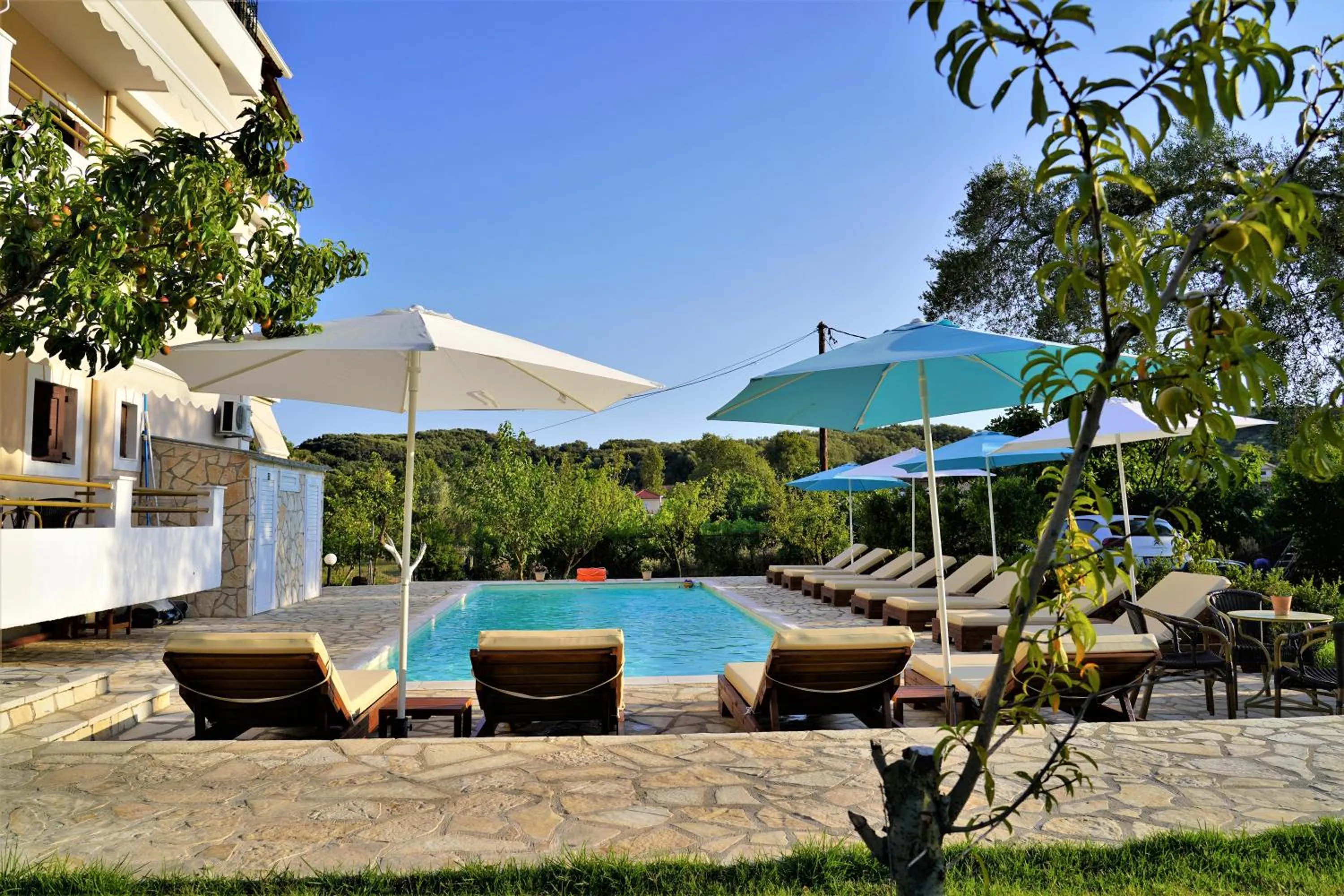 Swimming pool in Villa Apollo