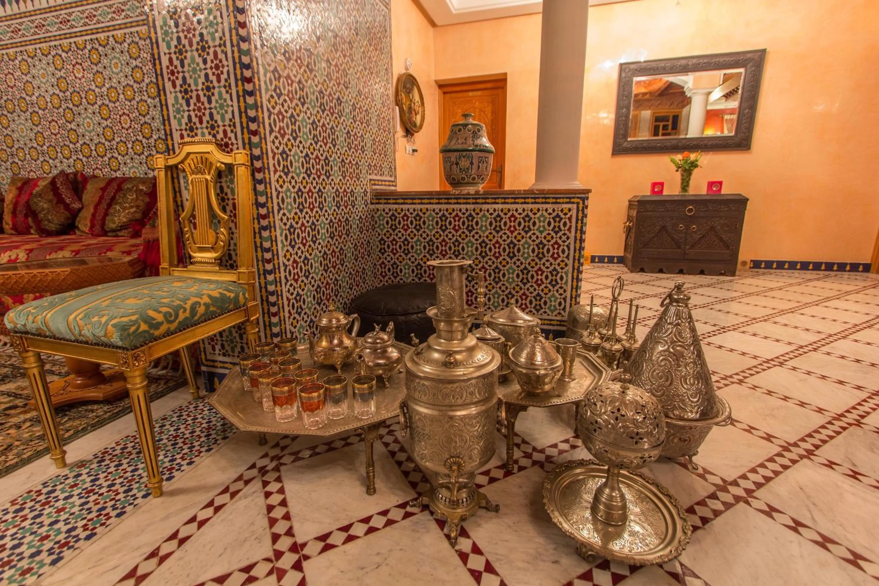 Coffee/tea facilities in Riad Raouia HAMMAM & SPA
