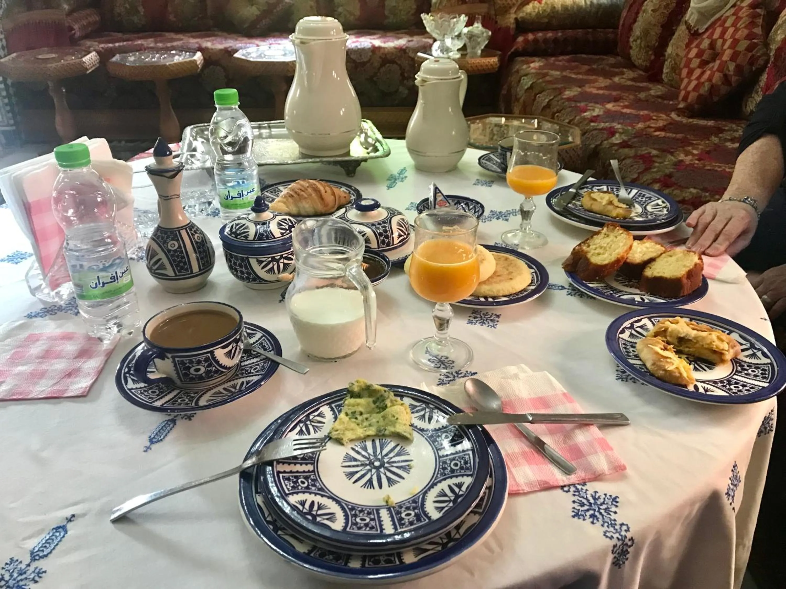 Restaurant/places to eat in Riad Raouia HAMMAM & SPA