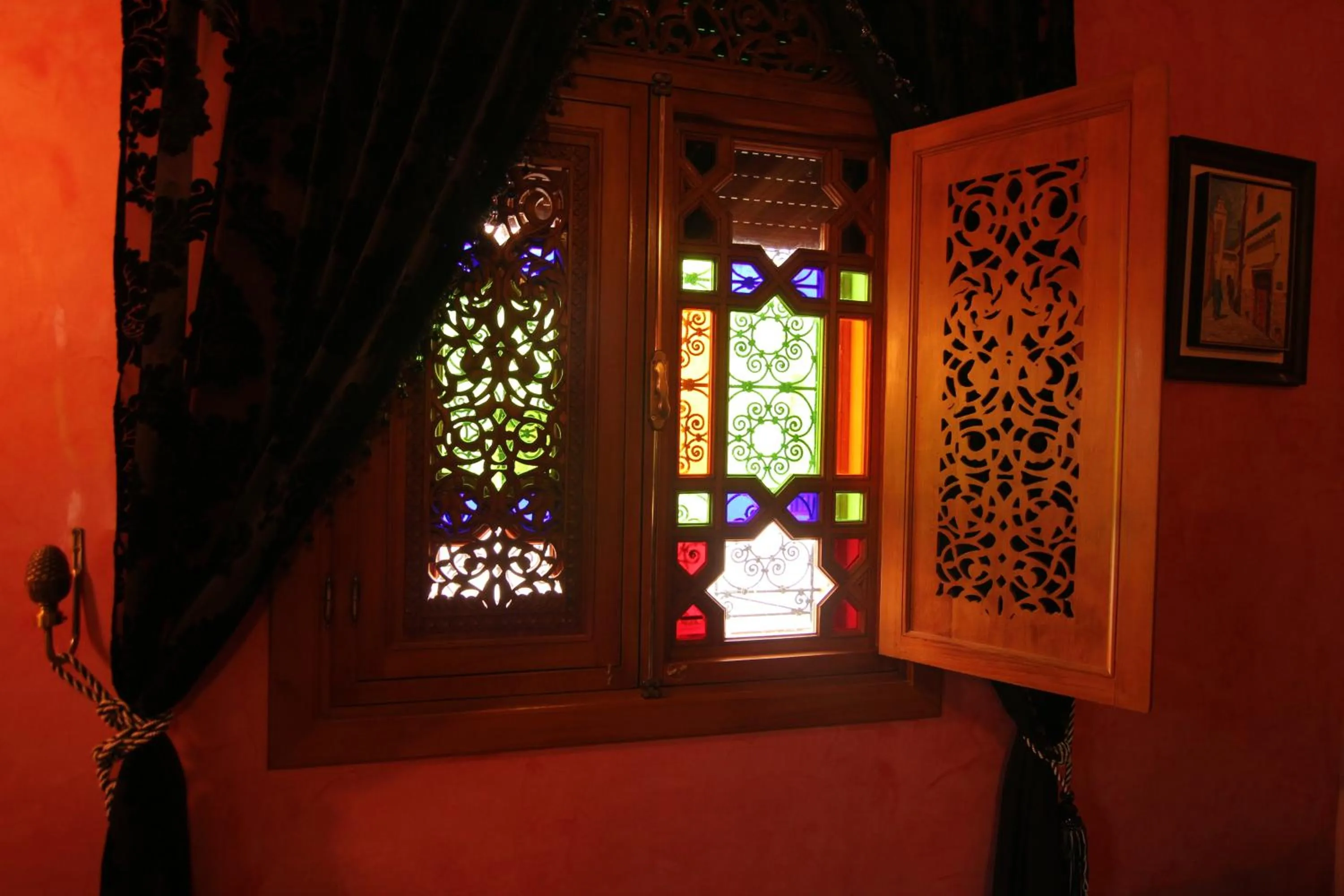 Decorative detail in Riad Raouia HAMMAM & SPA