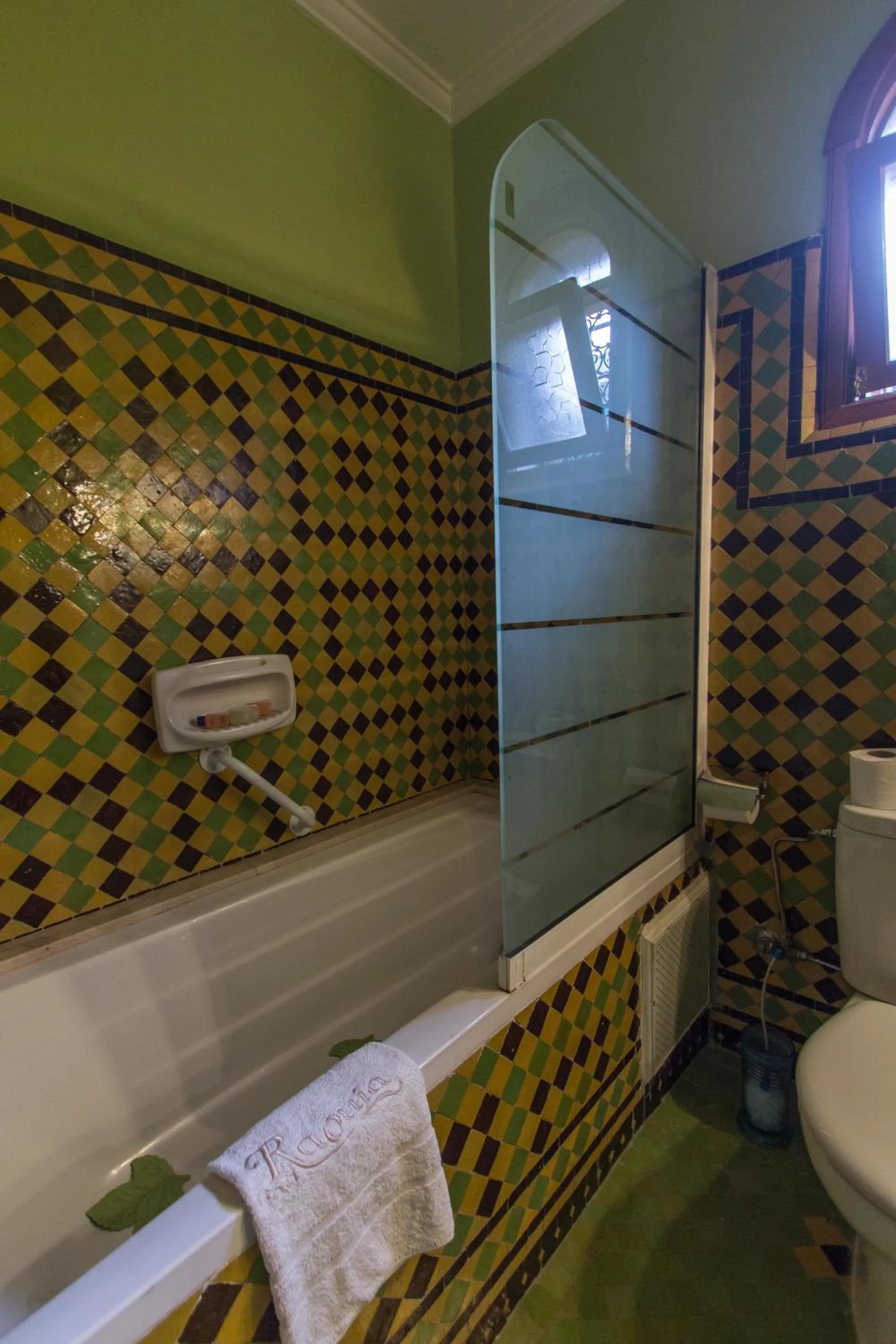 Shower in Riad Raouia HAMMAM & SPA