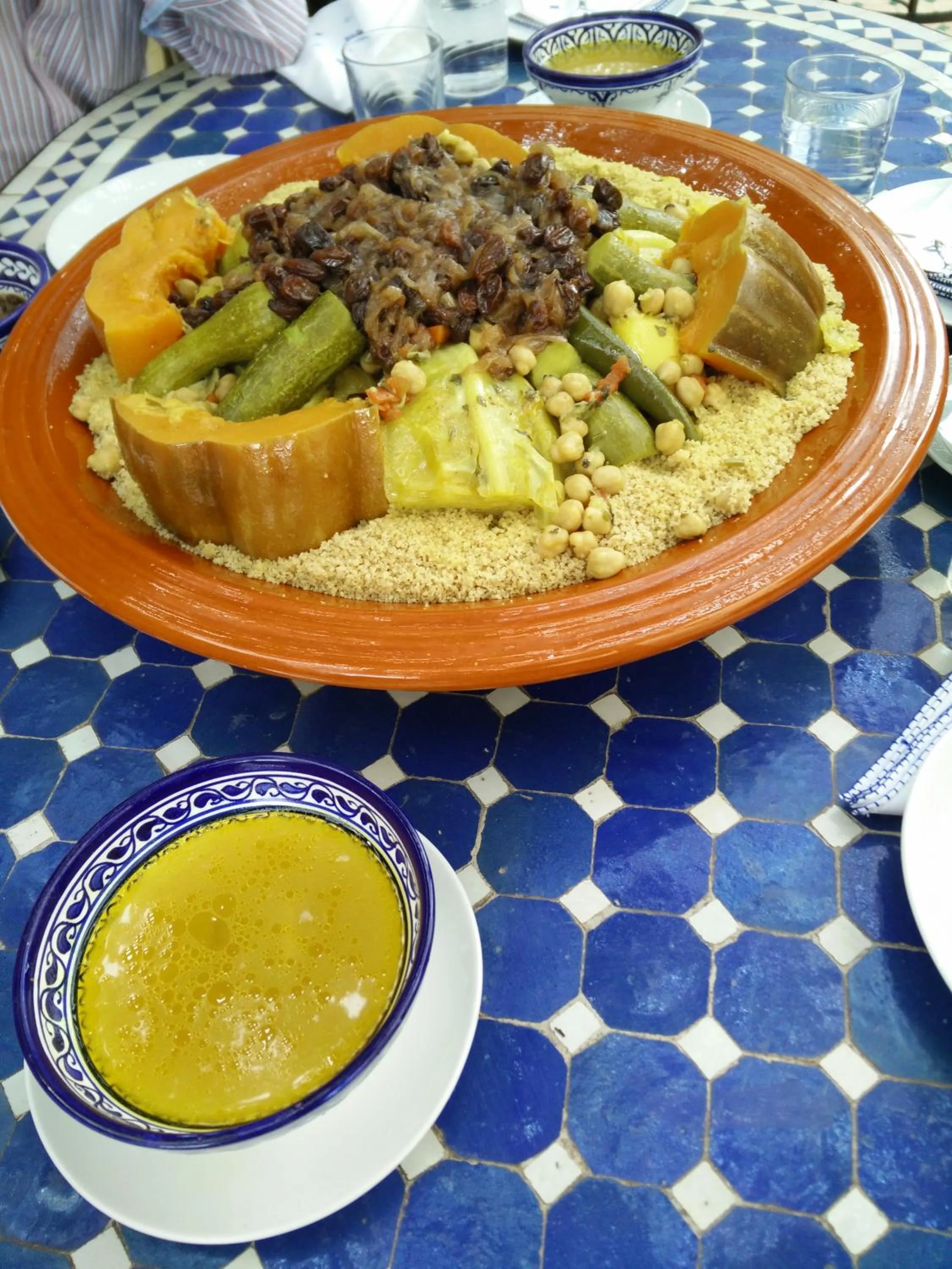 Restaurant/places to eat in Riad Raouia HAMMAM & SPA