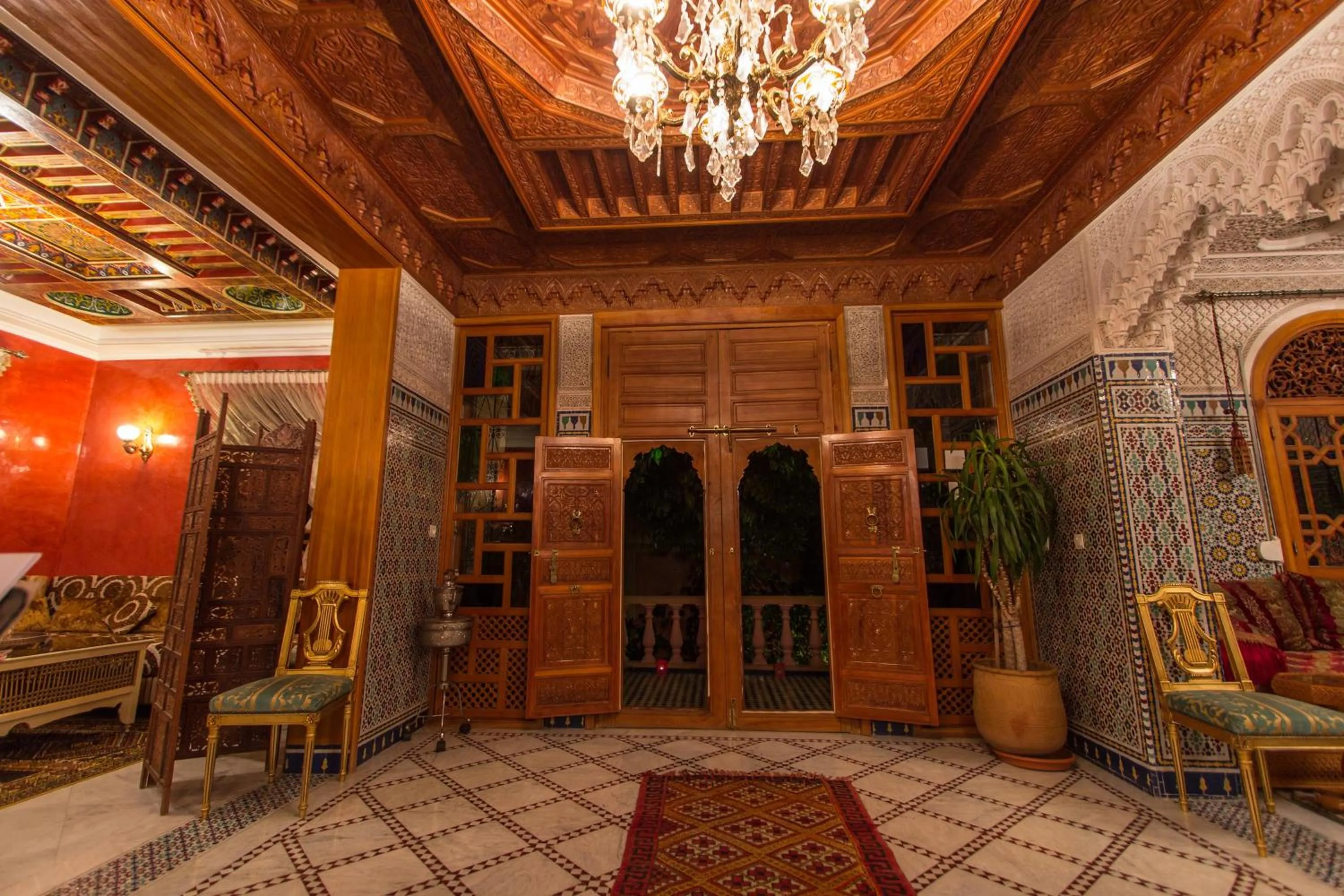 Lobby or reception in Riad Raouia HAMMAM & SPA