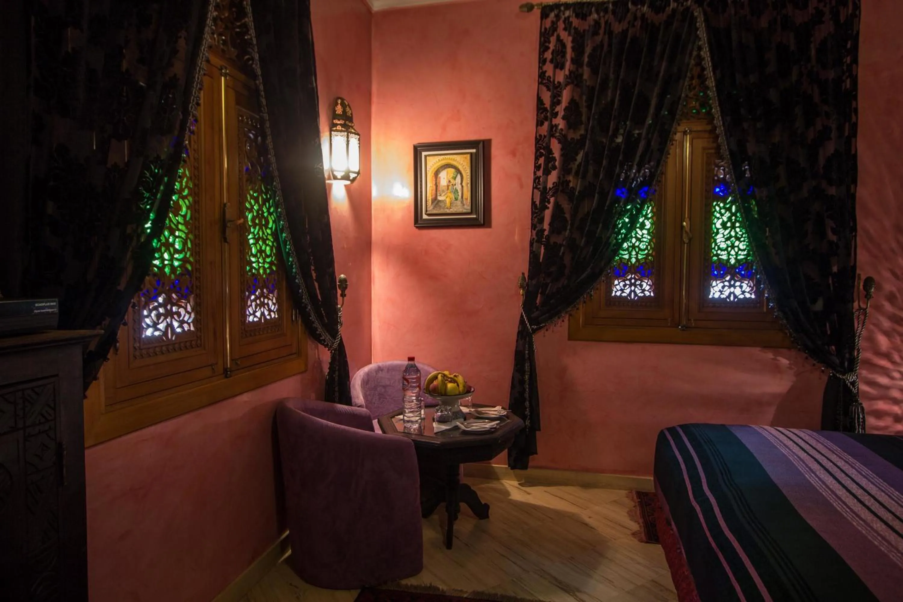 Living room in Riad Raouia HAMMAM & SPA