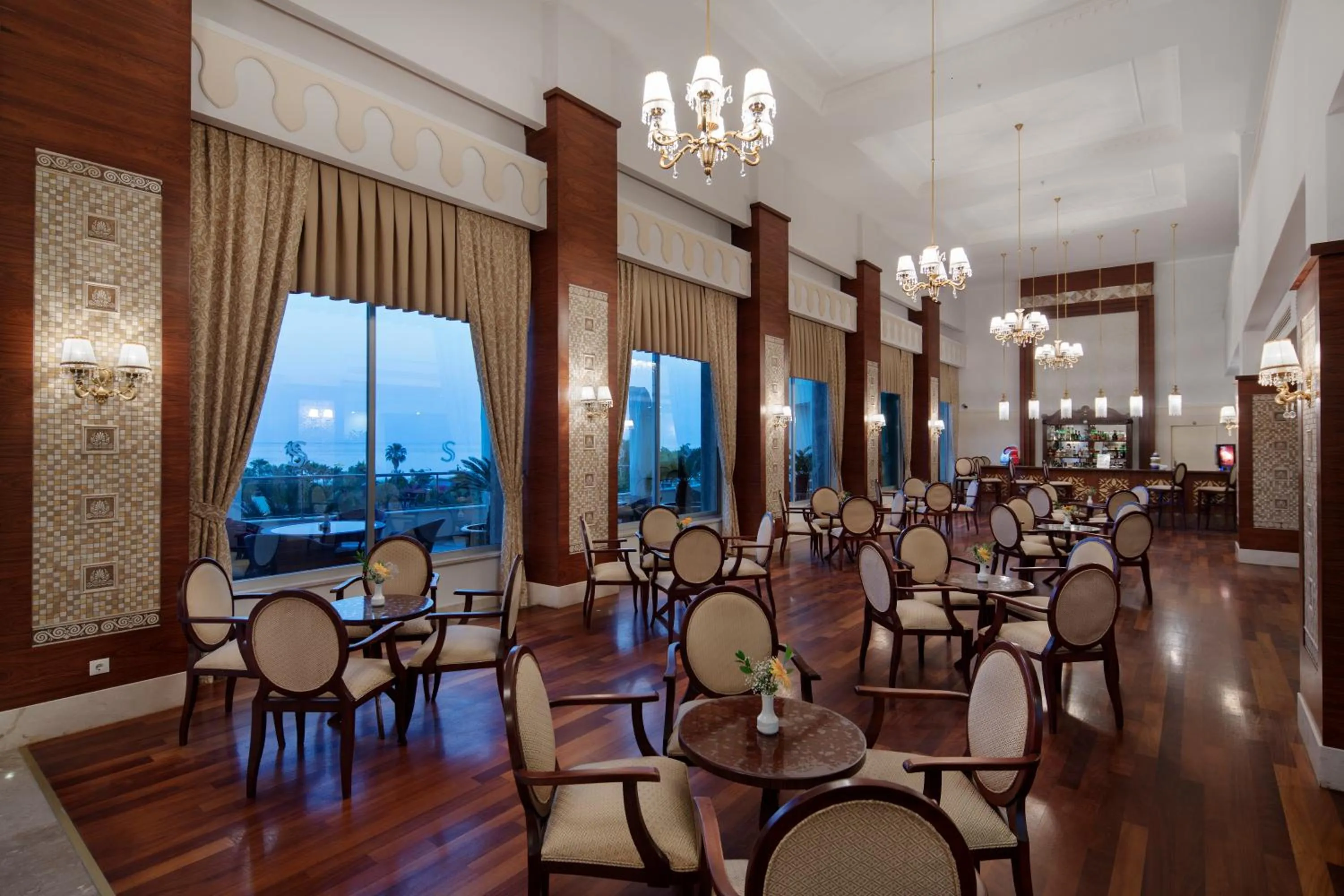 Lobby or reception in Saphir Resort & Spa