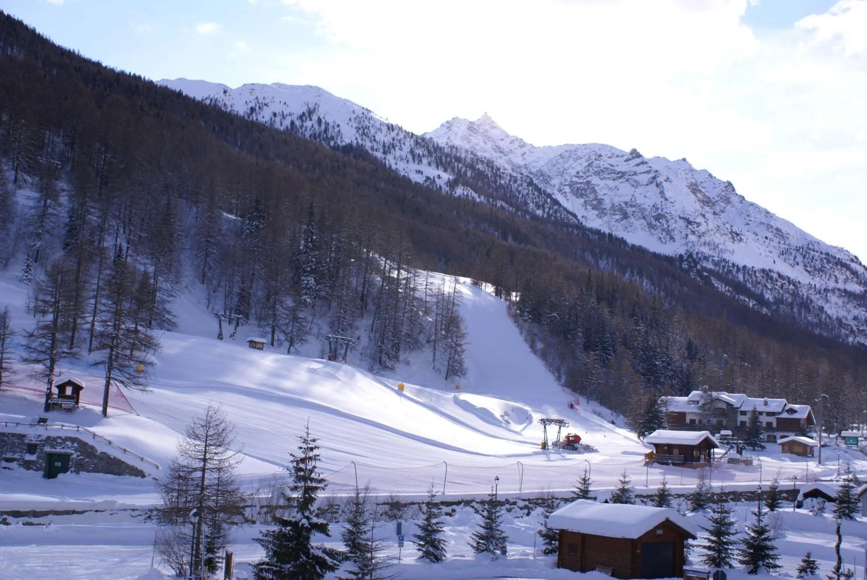 Winter in Albergo Boule de Neige