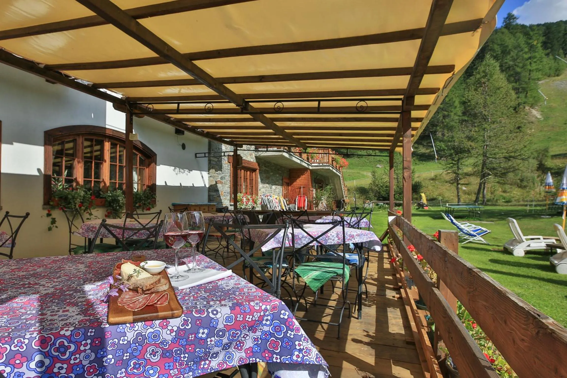 Food in Albergo Boule de Neige