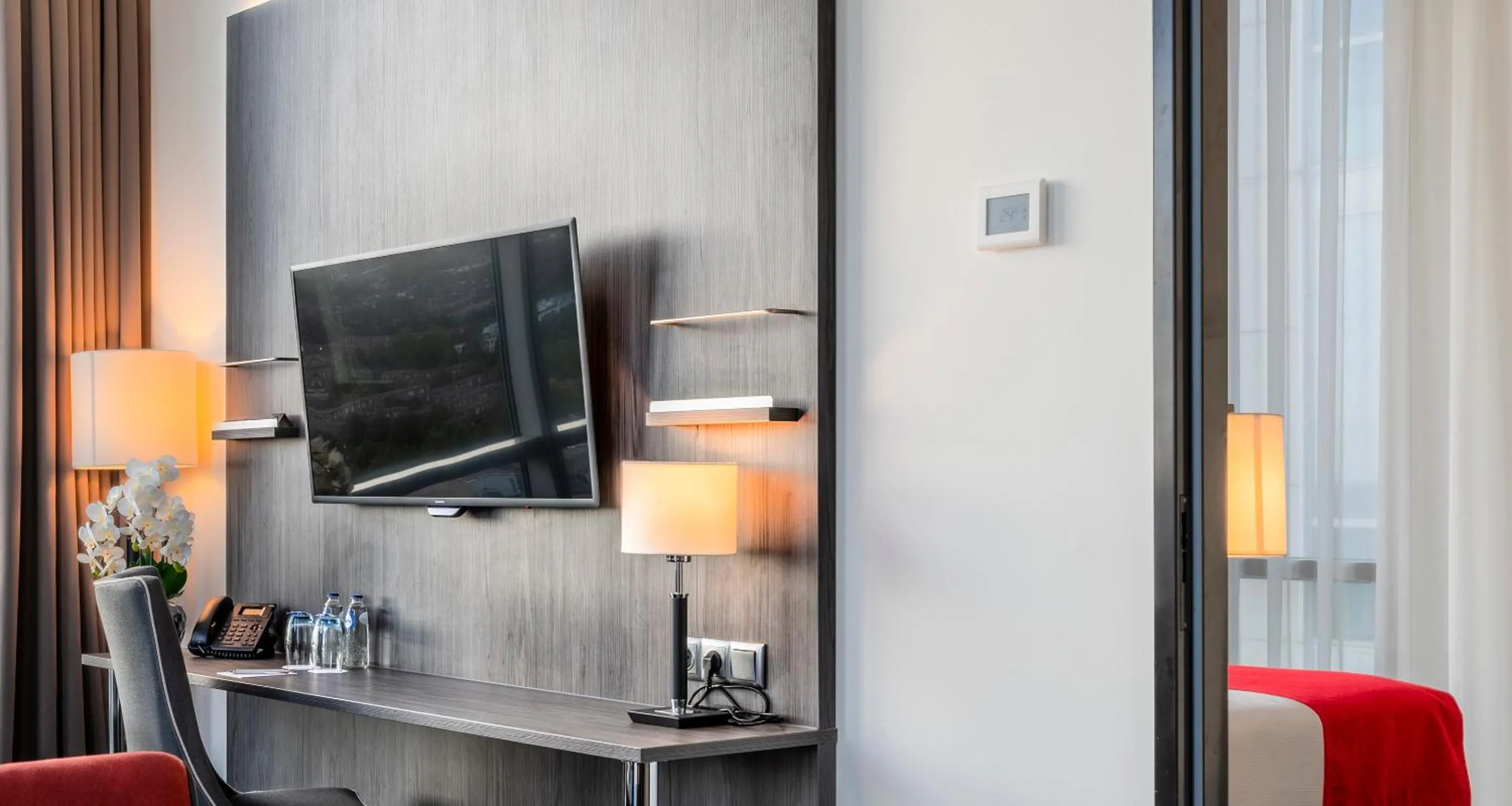 TV and multimedia in PLAZA Premium Almere