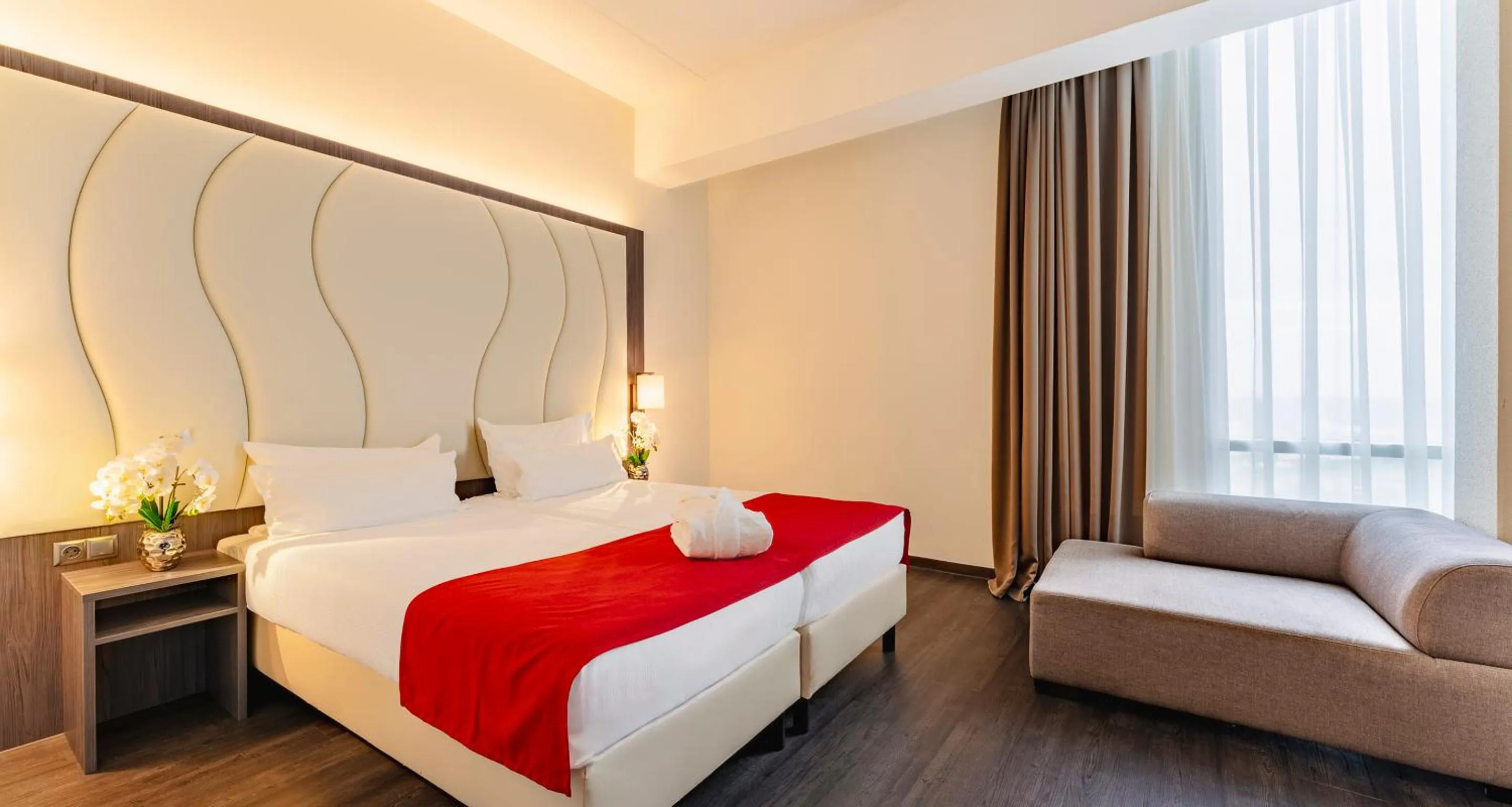 Bed in PLAZA Premium Almere