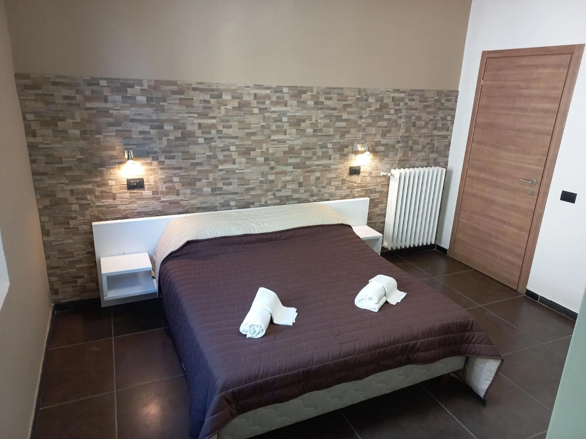 Bed in Hotel La Torre