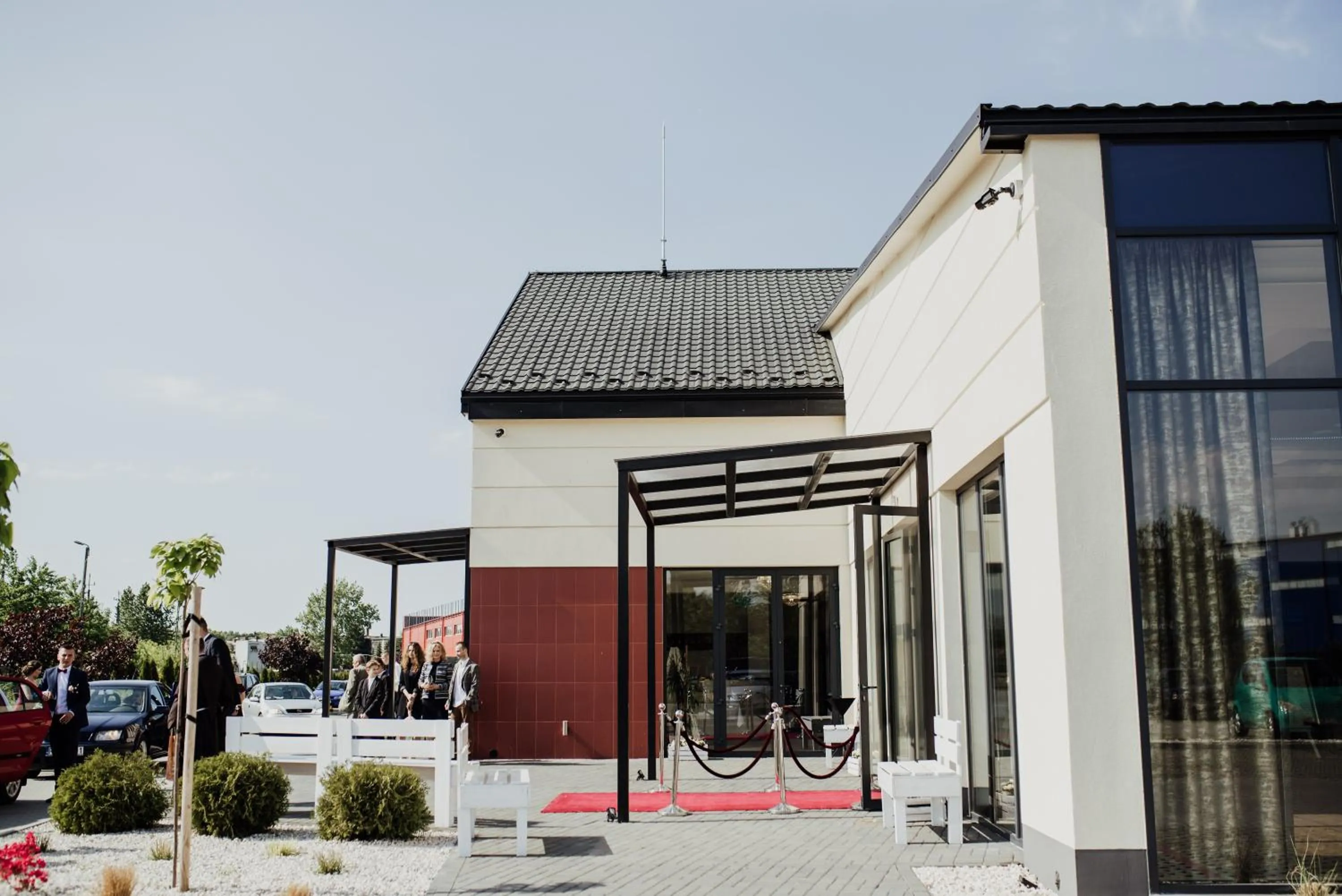 Facade/entrance in Centrum Bankietowo - Hotelowe "Perła"