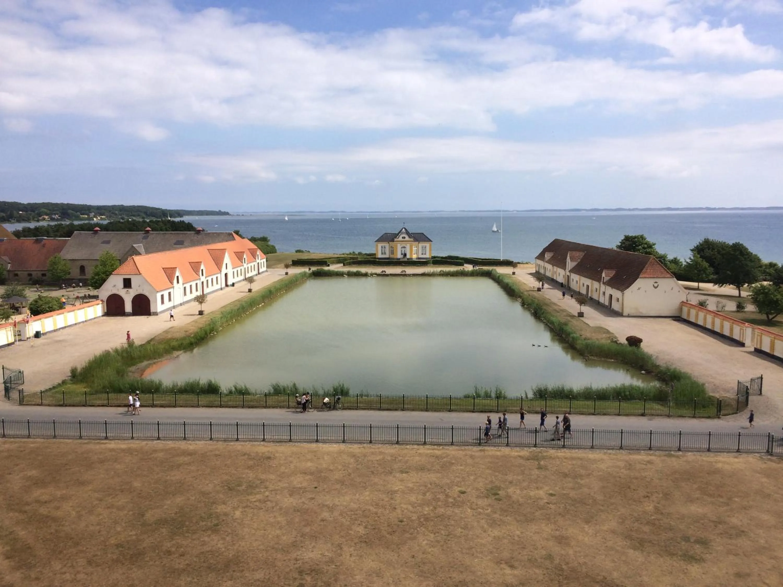 Natural landscape in Troense Bed and Breakfast by the sea