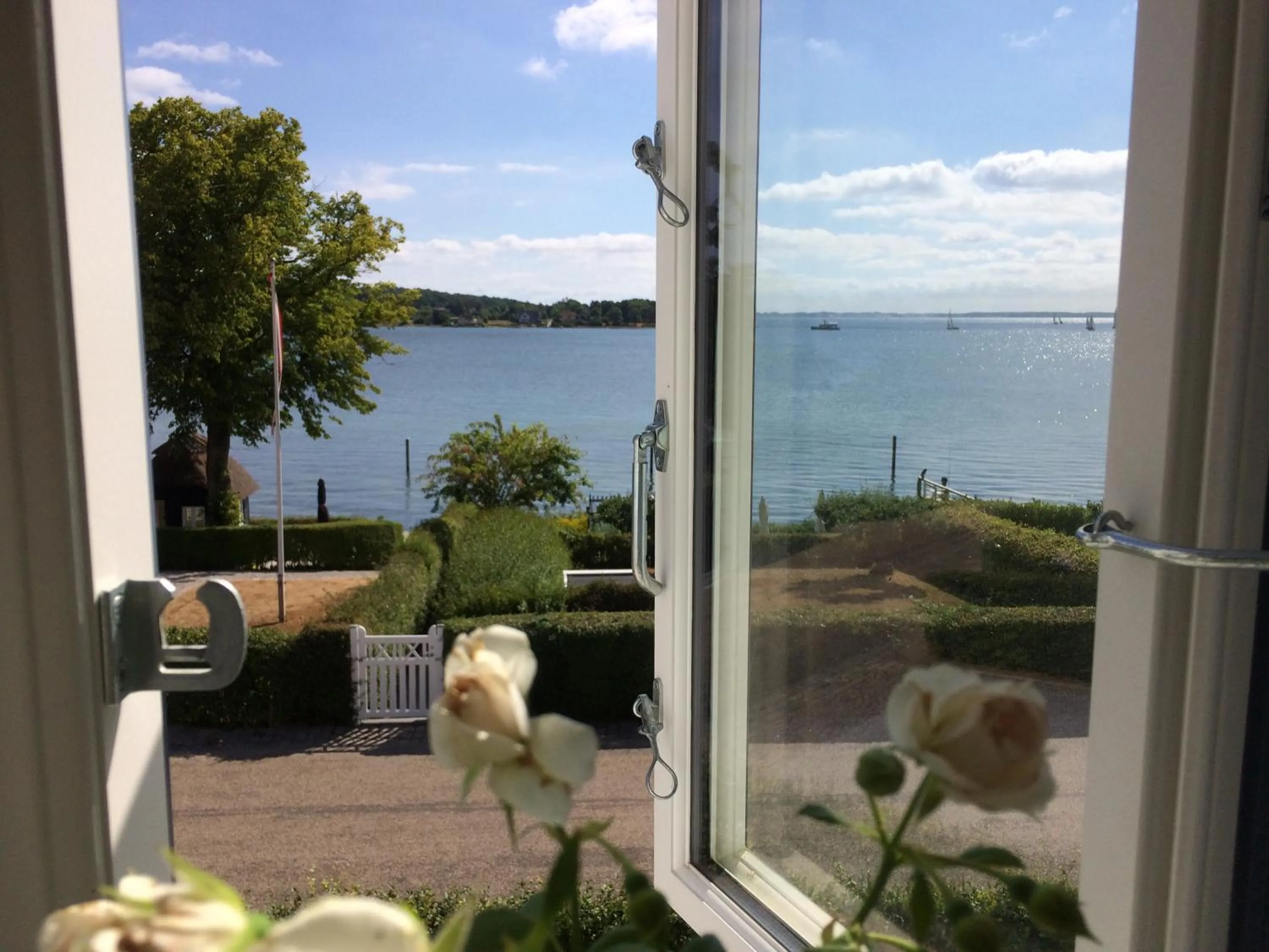 Sea view in Troense Bed and Breakfast by the sea