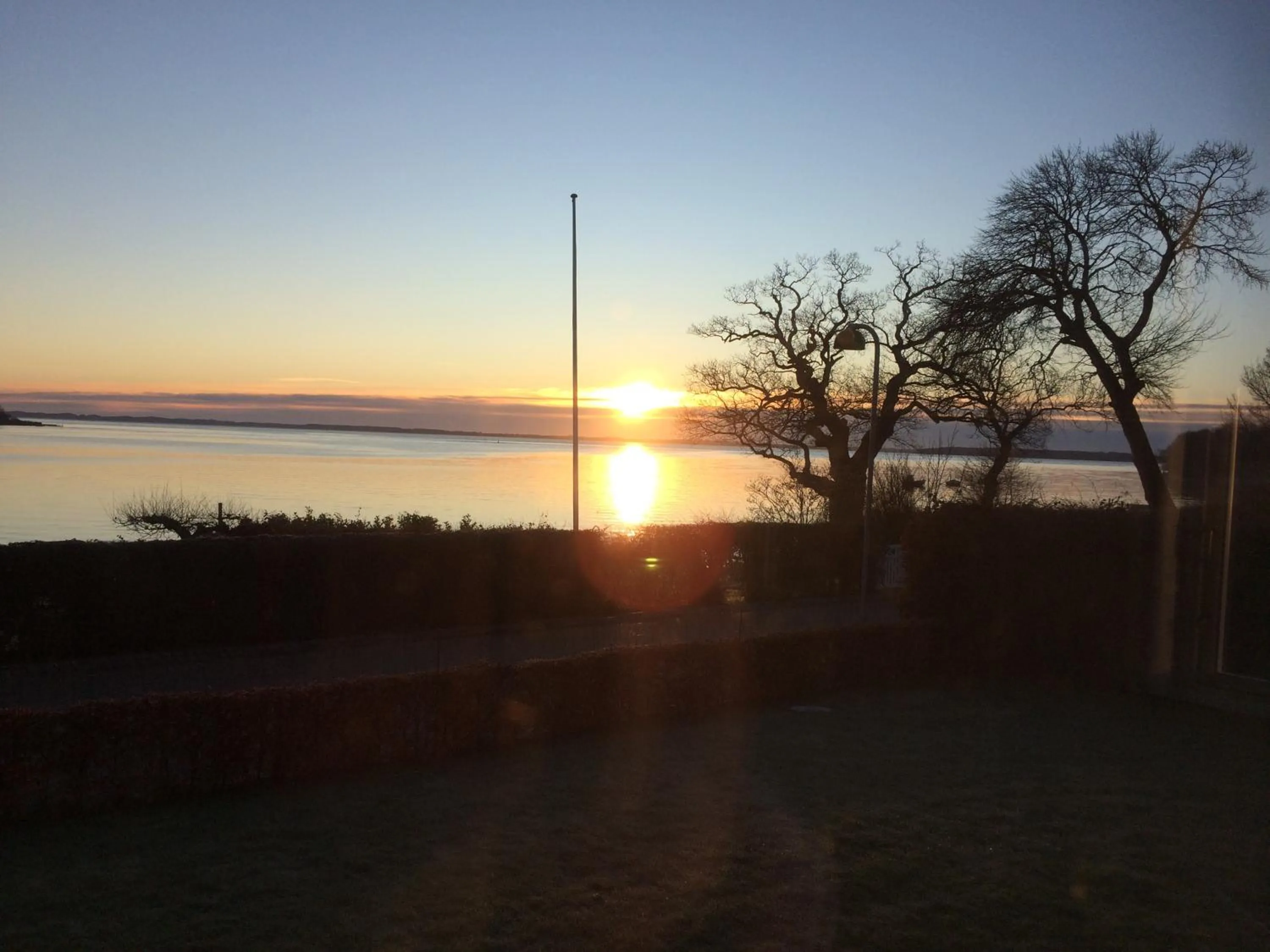 Sea view in Troense Bed and Breakfast by the sea