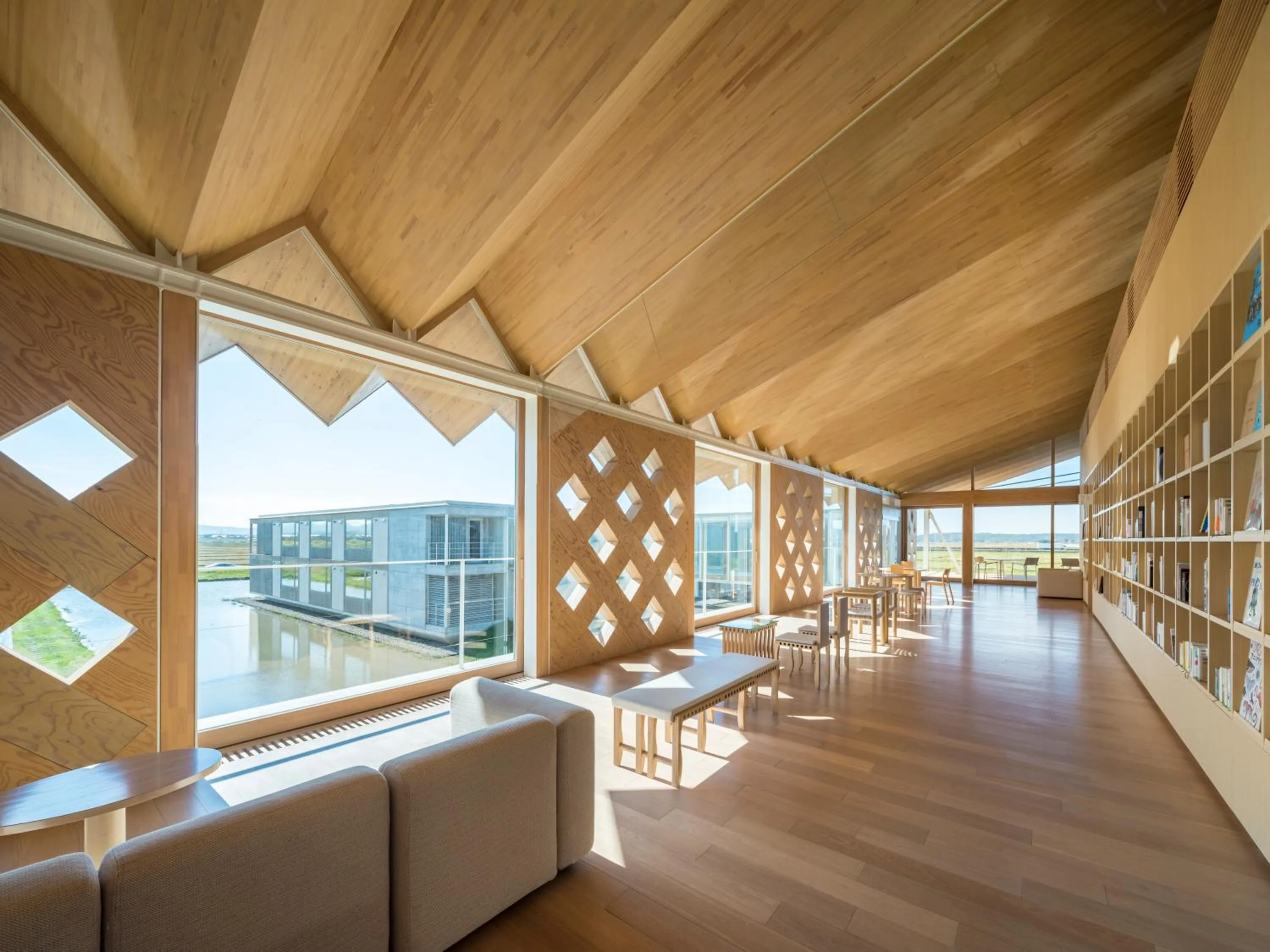 Communal lounge/ TV room in Shonai Hotel Suiden Terrasse
